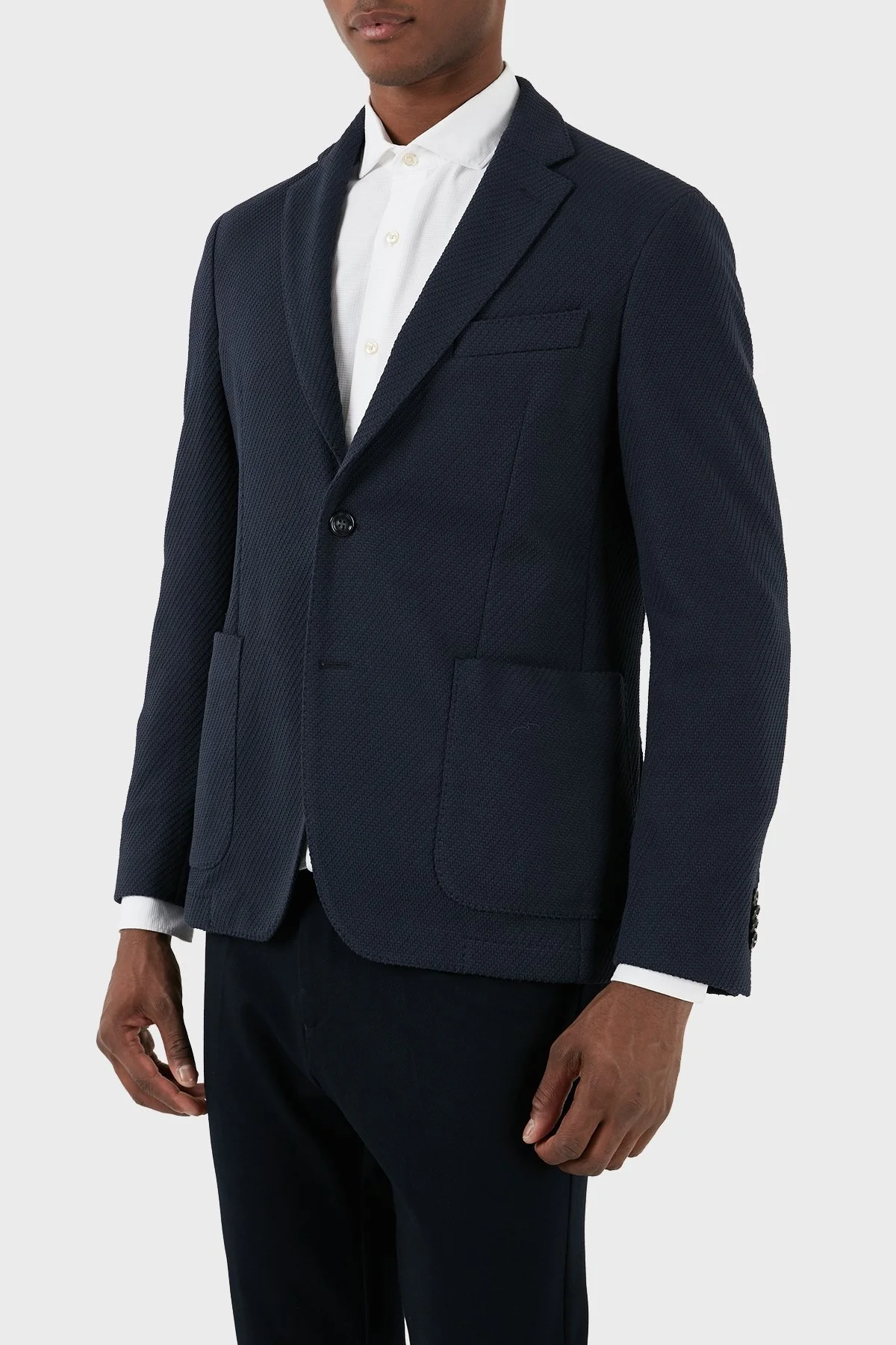 Boss Pamuklu Slim Fit Blazer Erkek Ceket 50510343 404 LACİVERT - 5