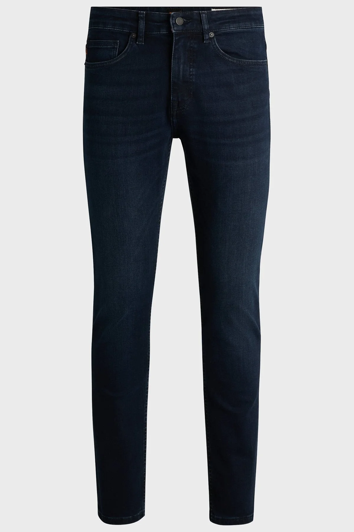 Boss Pamuklu Slim Fit Dar Paça Jeans Erkek Kot Pantolon 50524087 404 LACİVERT - 7