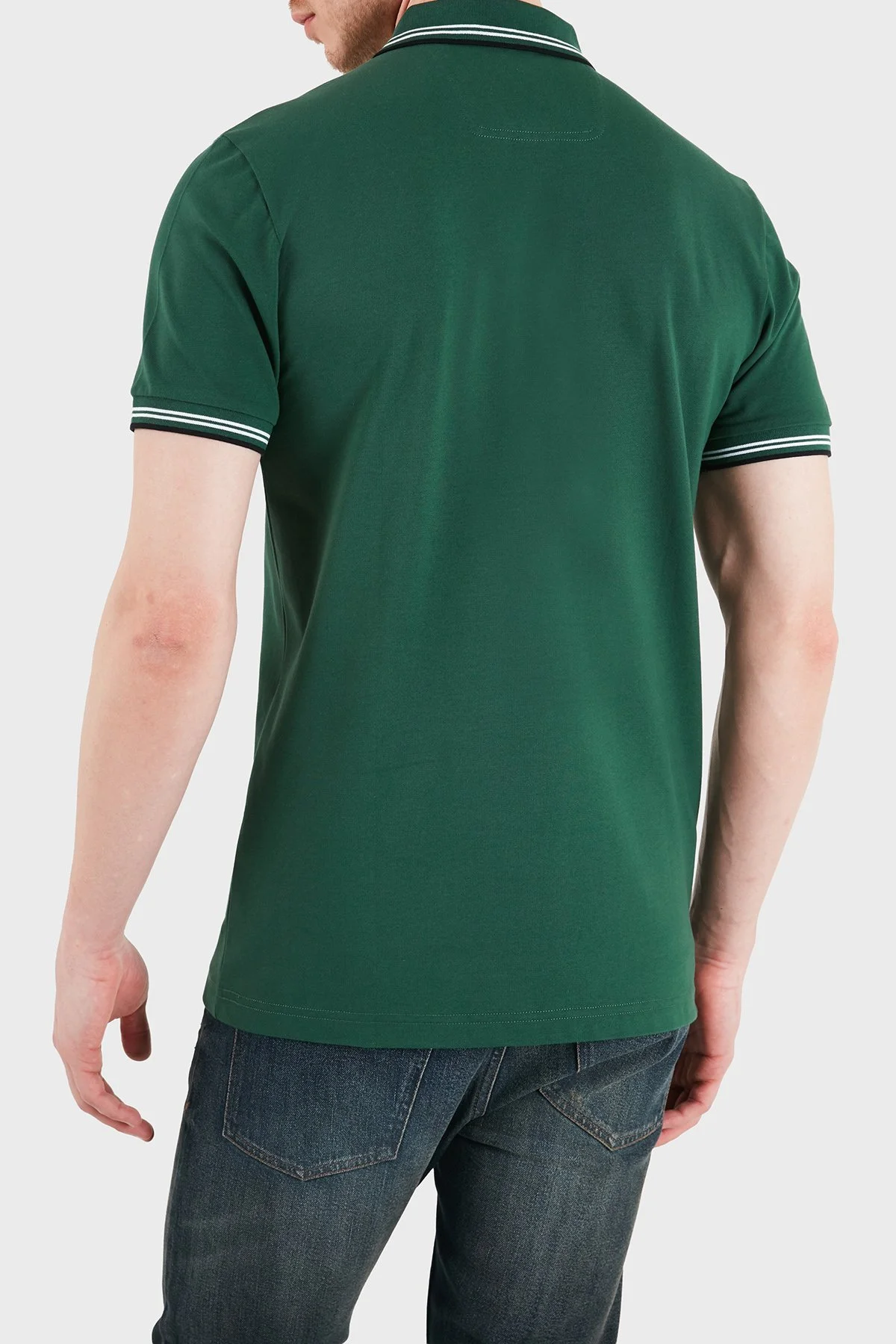Boss Pamuklu Slim Fit Düğmeli Erkek Polo 50506193 363 HAKİ - 3