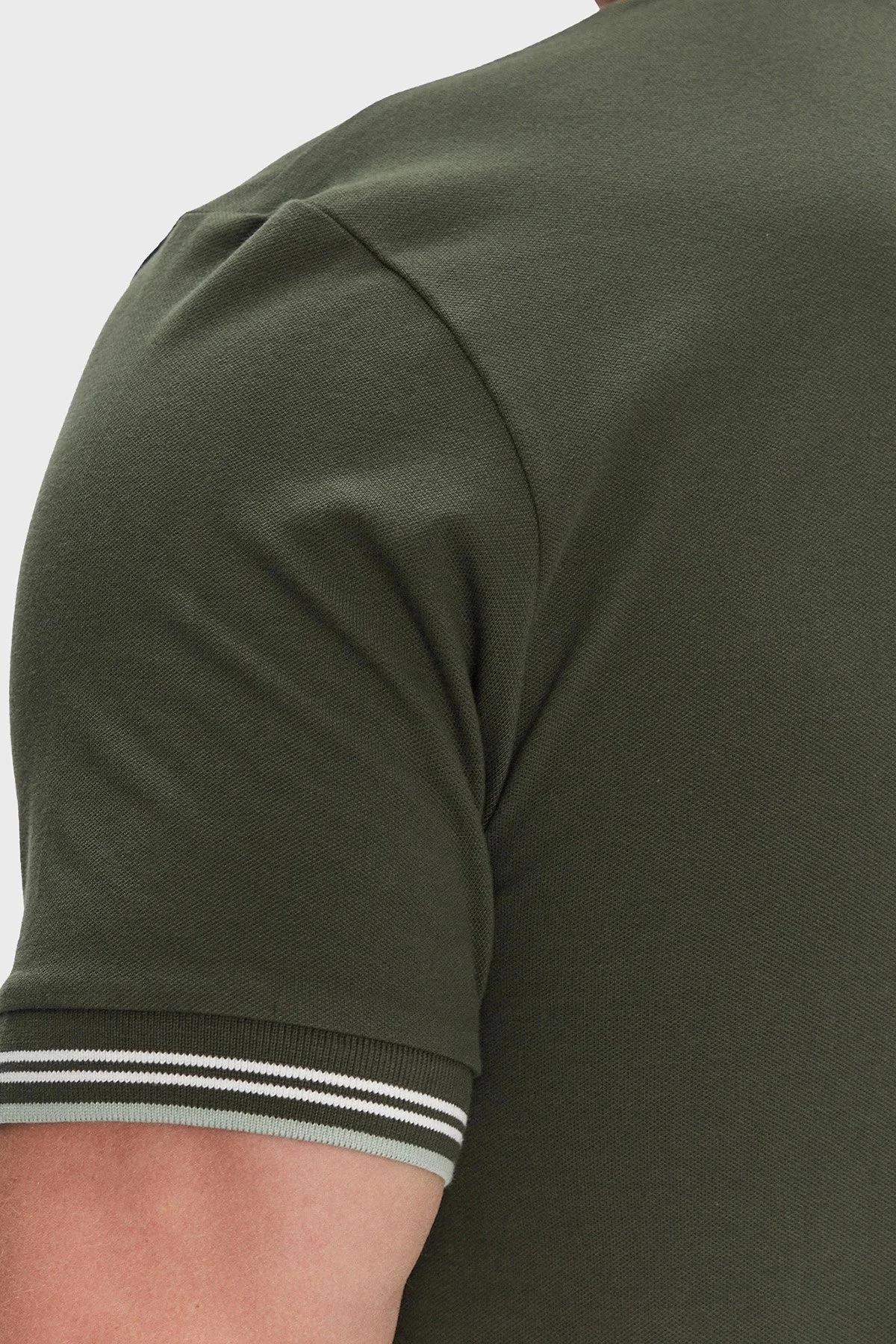 Boss Pamuklu Slim Fit Düğmeli Erkek Polo Yaka T Shirt 50506193 355 YEŞİL - 5