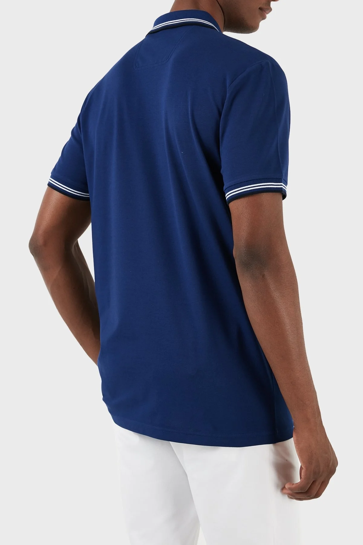 Boss Pamuklu Slim Fit Düğmeli Erkek Polo Yaka T Shirt 50506193 407 LACİVERT - 2