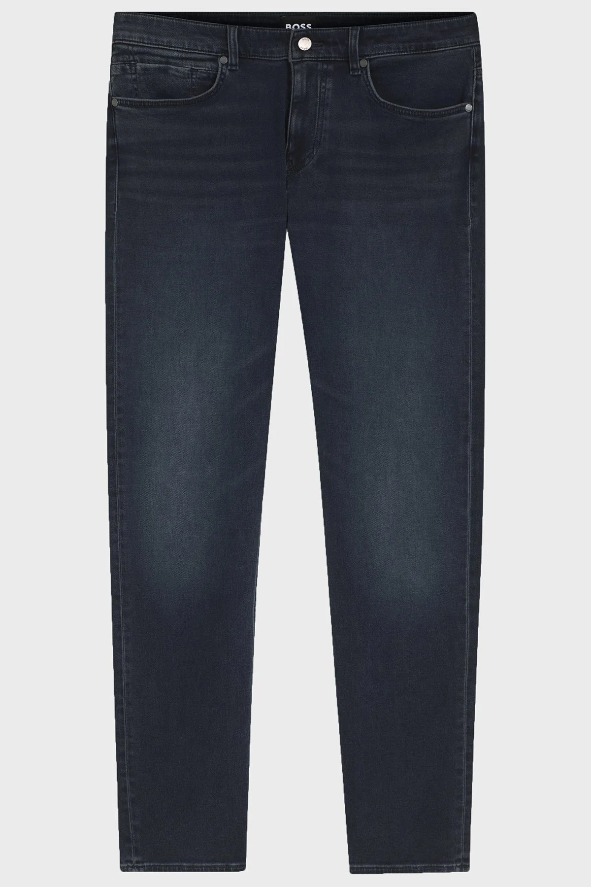Boss Pamuklu Slim Fit Düz Paça Jeans Erkek Kot Pantolon 50571822 407 Lacivert - 5