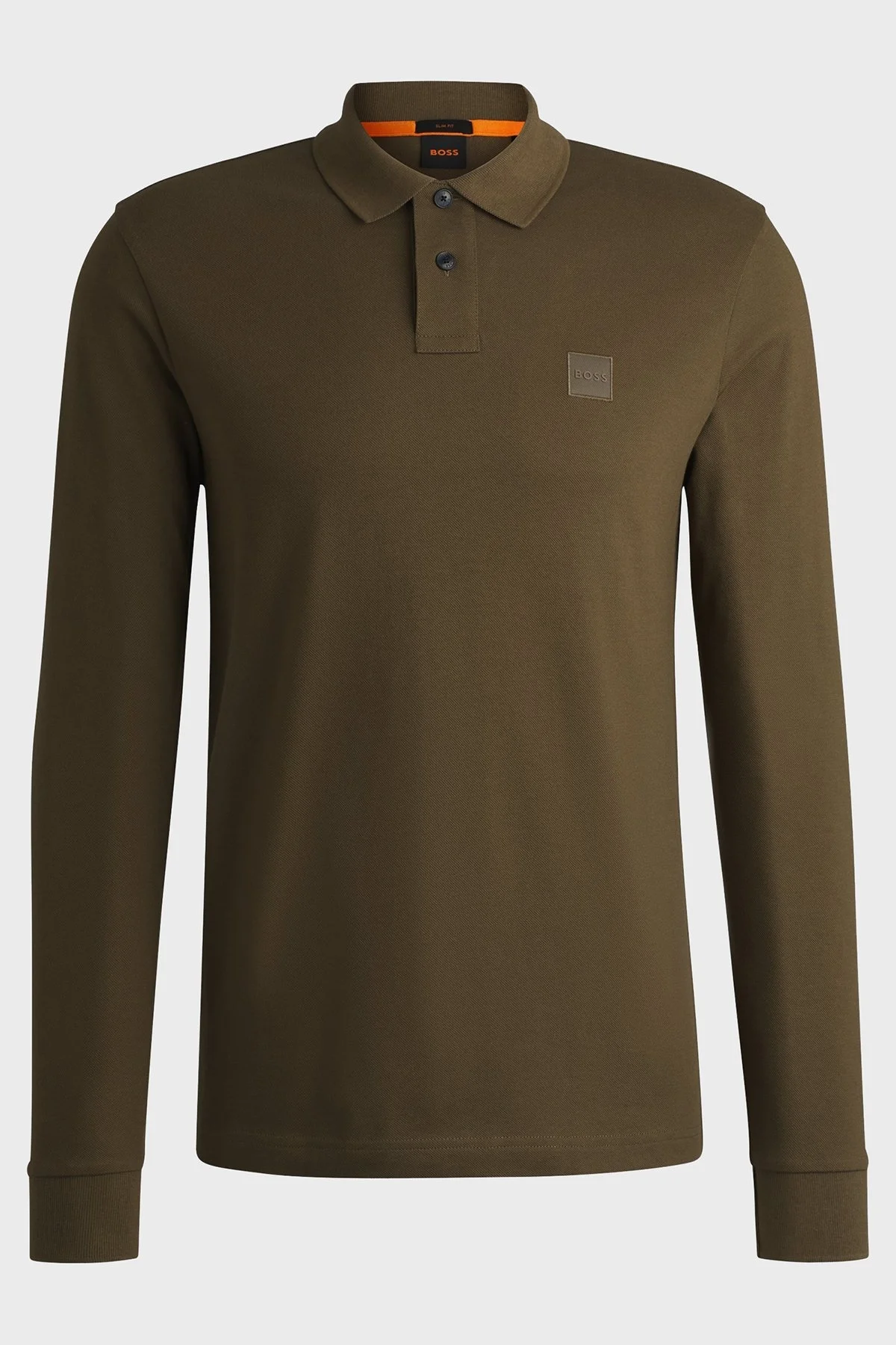 Boss Pamuklu Slim Fit Erkek Polo Yaka Sweat 50507704 368 KAHVE - 4