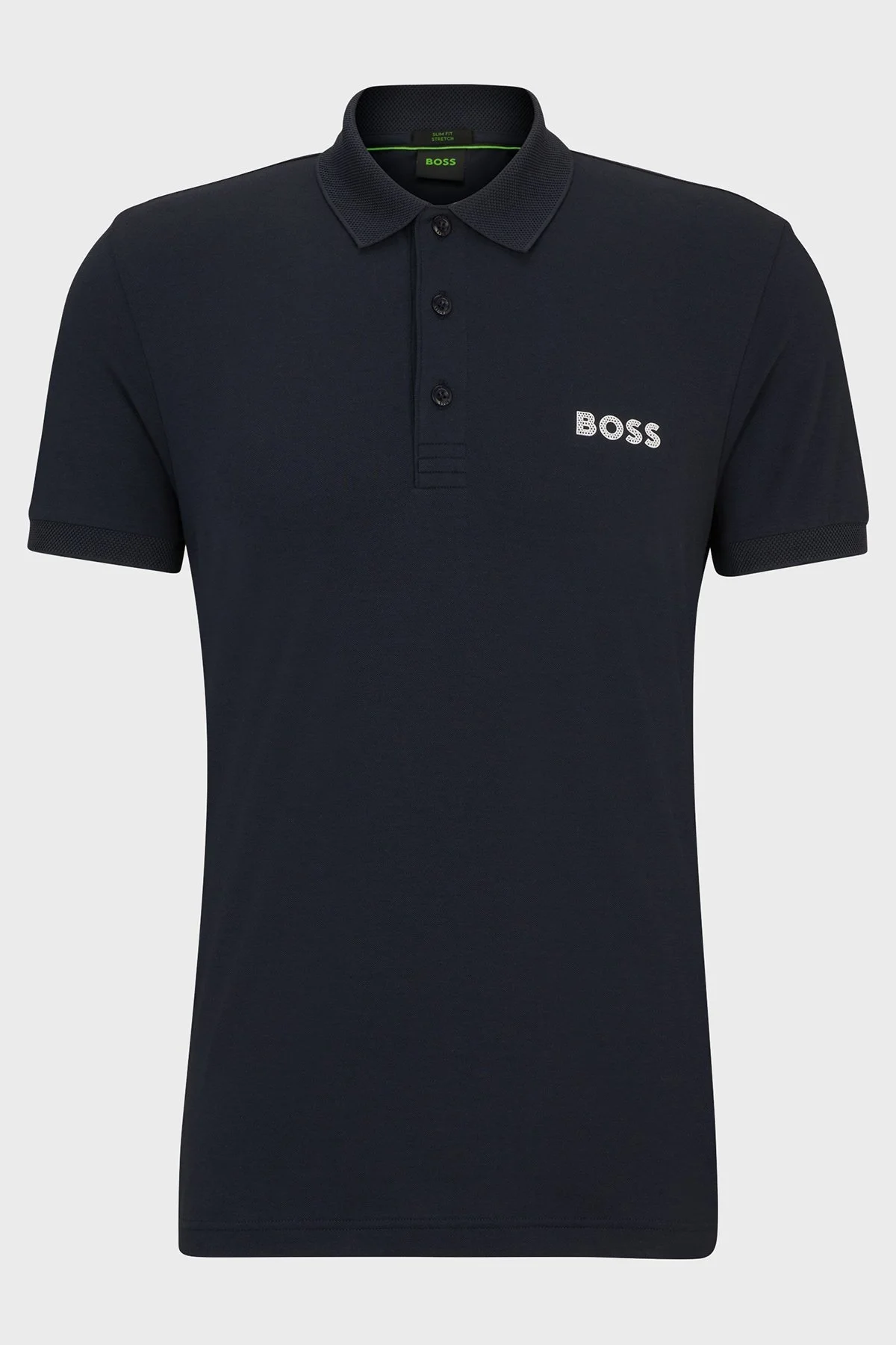 Boss Pamuklu Slim Fit Erkek Polo Yaka T Shirt 50512789 402 LACİVERT - 5