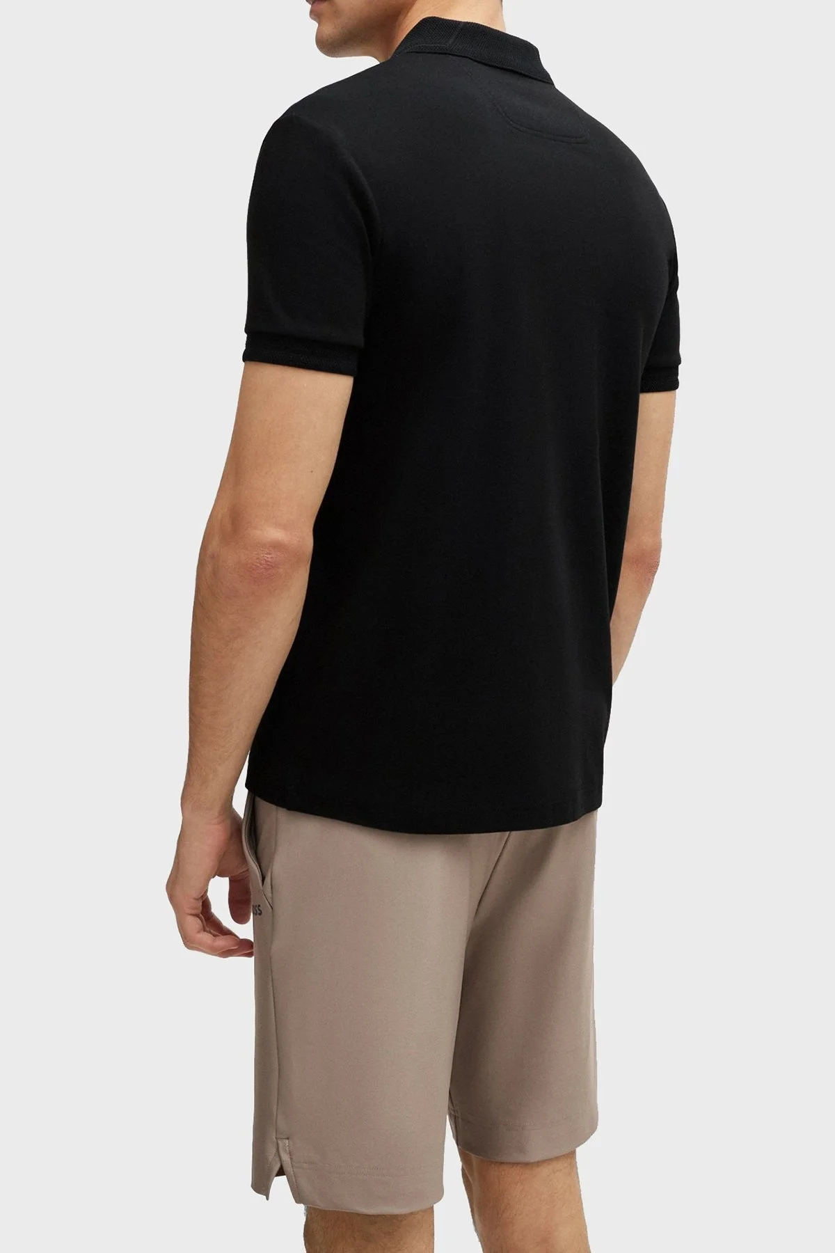 Boss Pamuklu Slim Fit Erkek Polo Yaka T Shirt 50512892 001 SİYAH - 2