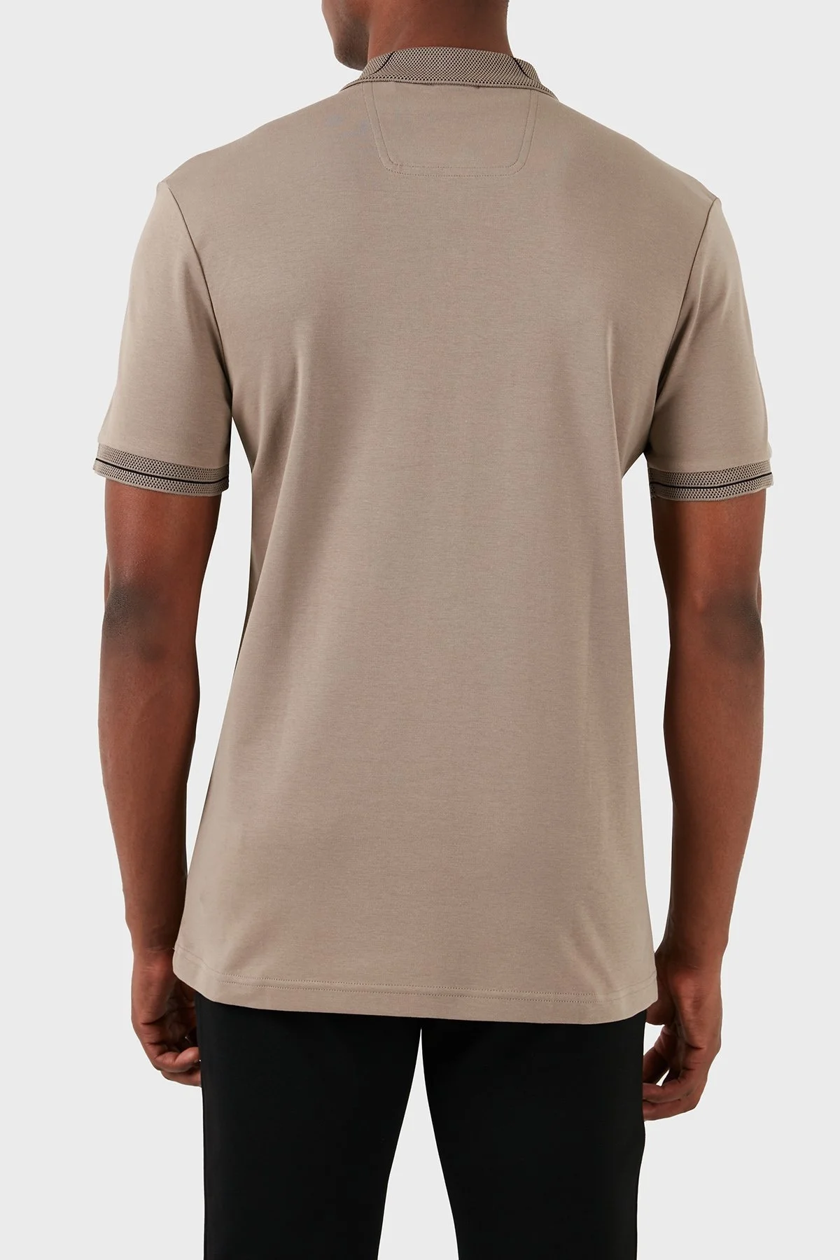 Boss Pamuklu Slim Fit Erkek Polo Yaka T Shirt 50512892 334 HAKİ - 2