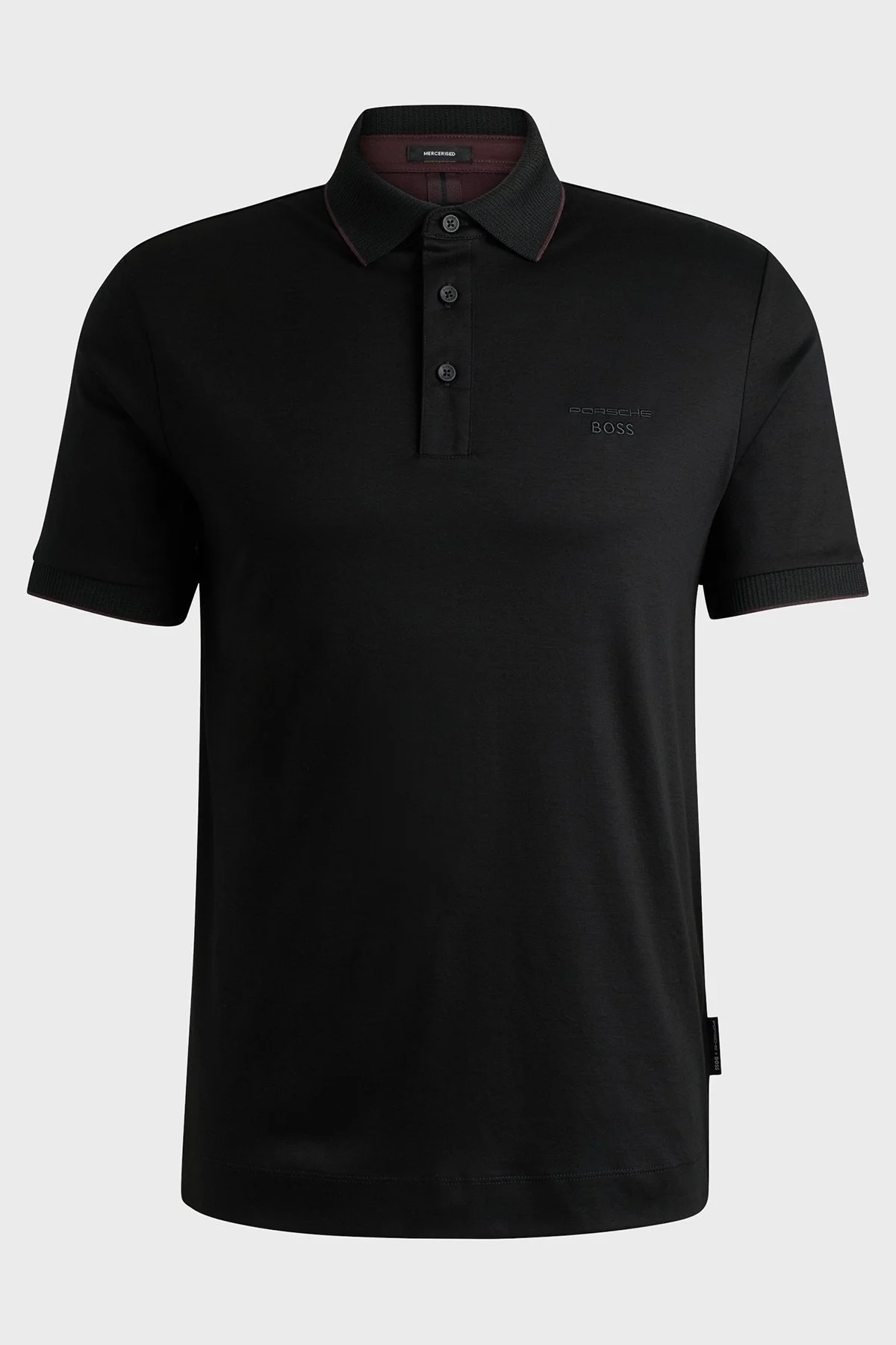 Boss Pamuklu Slim Fit Erkek Polo Yaka T Shirt 50519931 001 SİYAH - 4
