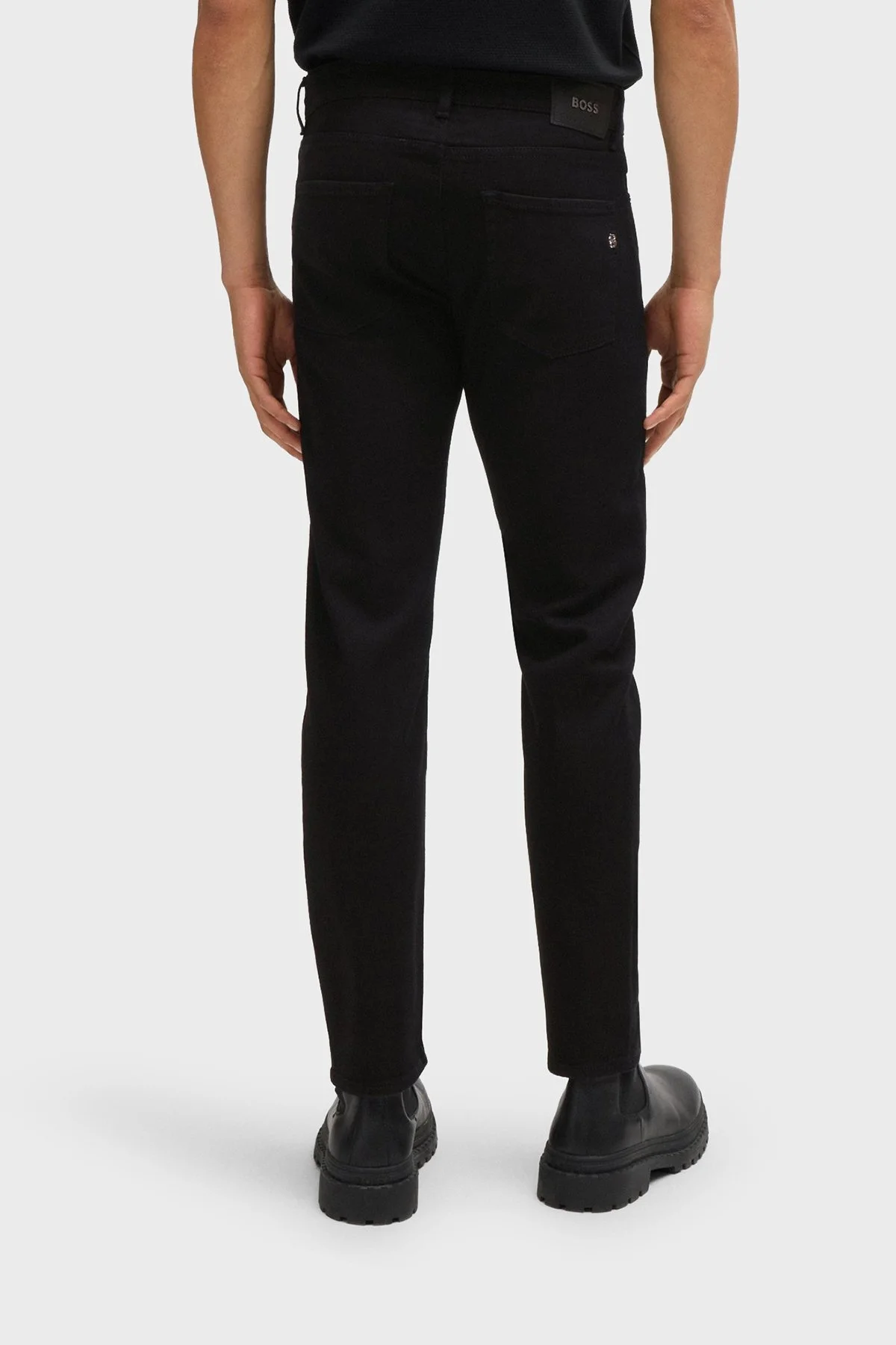 Boss Pamuklu Slim Fit Jeans Erkek Kot Pantolon 50520837 003 SİYAH - 3