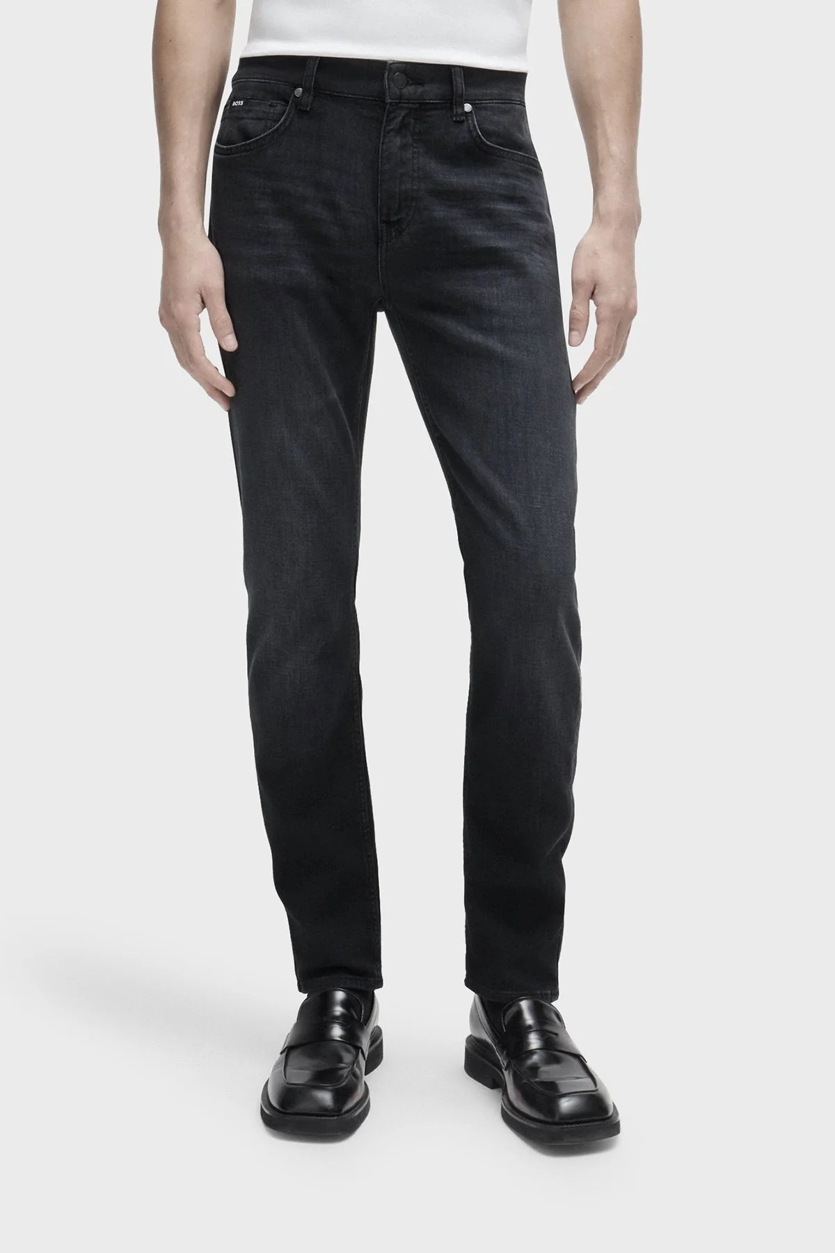 Boss Pamuklu Slim Fit Jeans Erkek Kot Pantolon 50520851 017 SİYAH - 1