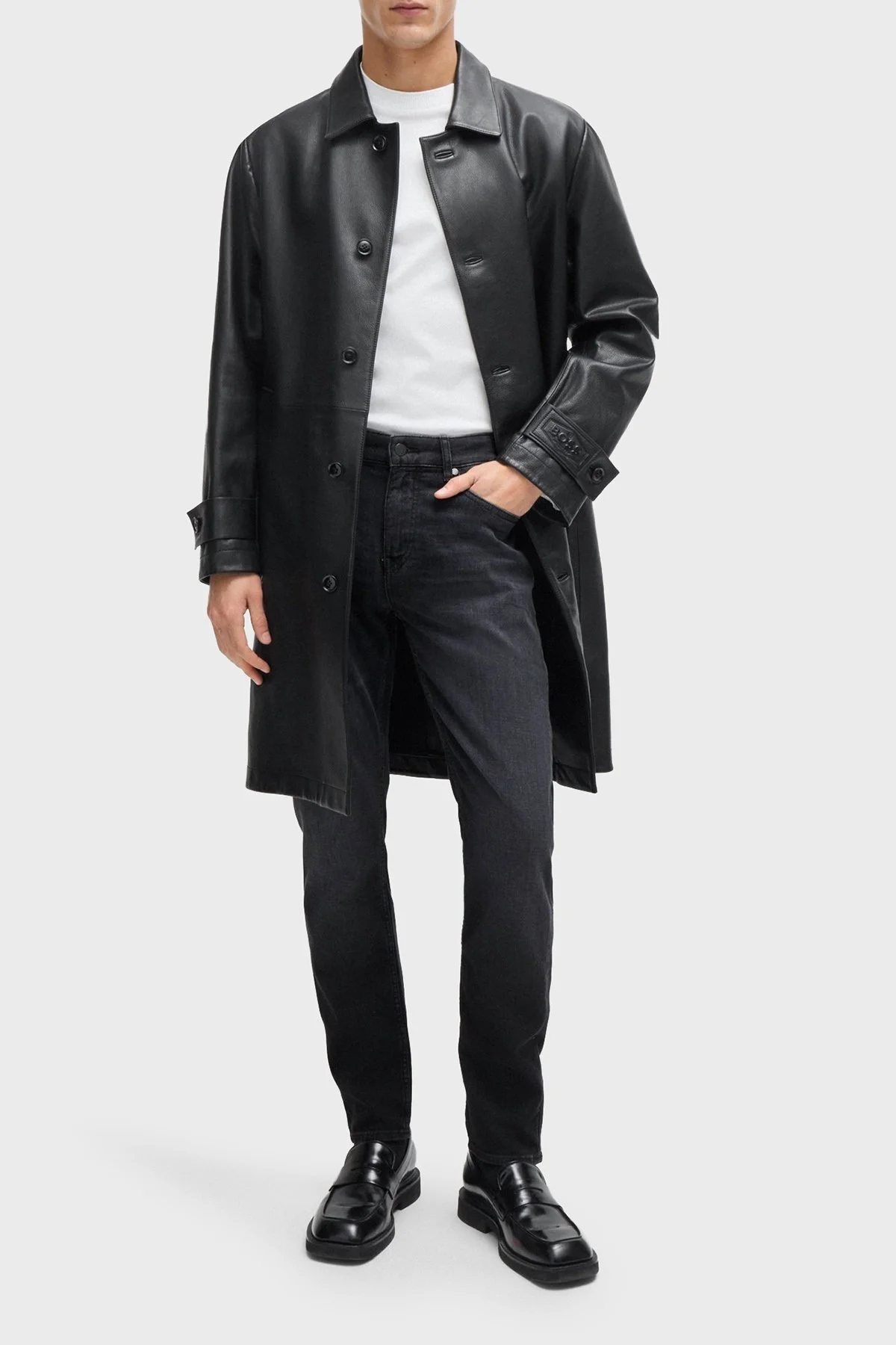 Boss Pamuklu Slim Fit Jeans Erkek Kot Pantolon 50520851 017 SİYAH - 2