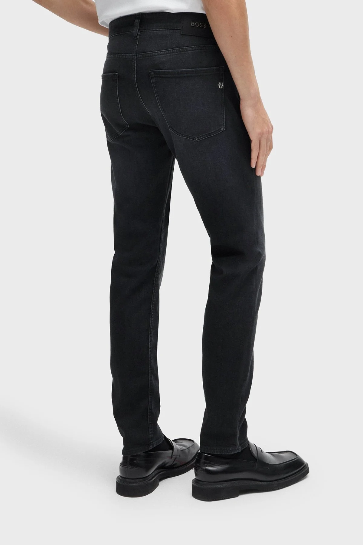 Boss Pamuklu Slim Fit Jeans Erkek Kot Pantolon 50520851 017 SİYAH - 3