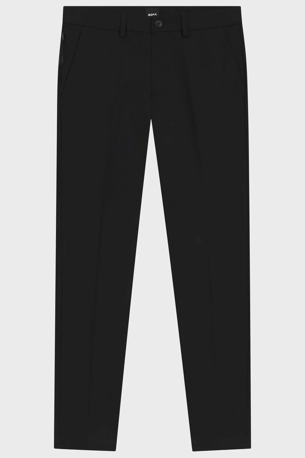 Boss Pamuklu Slim Fit Normal Bel Dar Paça Chino Erkek Pantolon 50543945 001 SİYAH - 5