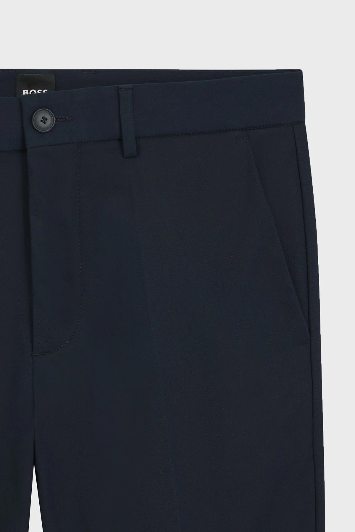 Boss Pamuklu Slim Fit Normal Bel Dar Paça Chino Erkek Pantolon 50543945 404 LACİVERT - 6