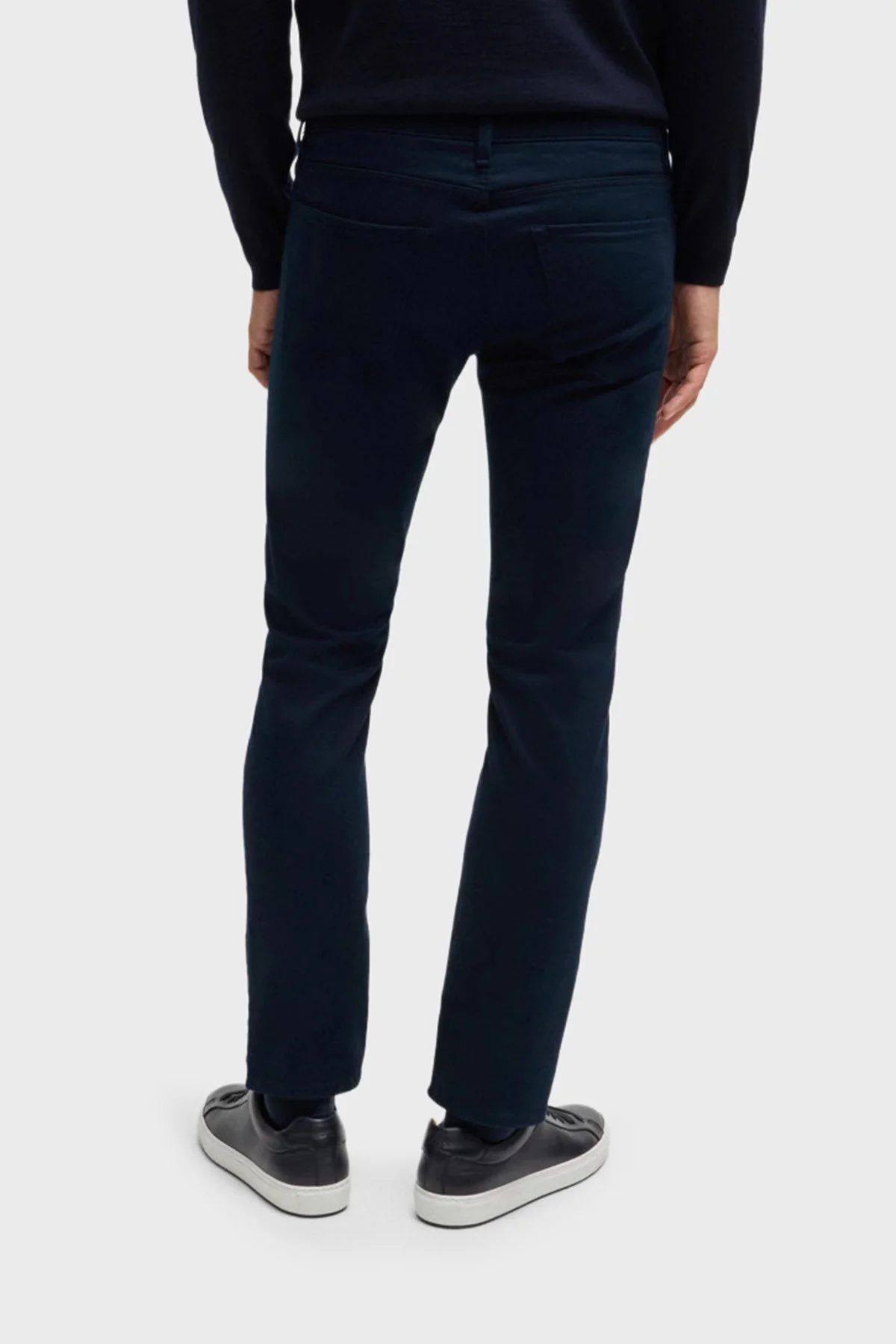 Boss Pamuklu Slim Fit Normal Bel Dar Paça Erkek Pantolon 50524431 404 LACİVERT - 3