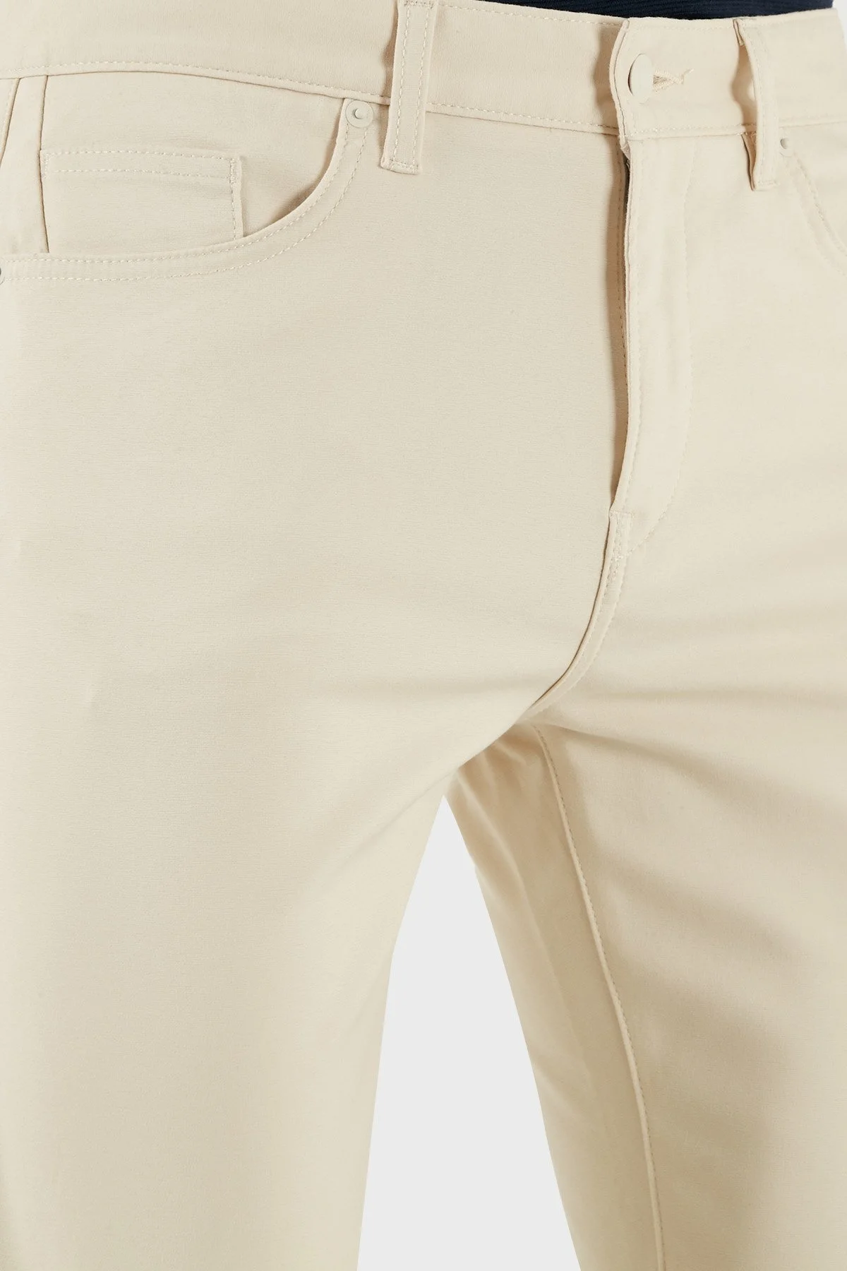 Boss Pamuklu Slim Fit Normal Bel Dar Paça Erkek Pantolon 50534905 131 EKRU - 6