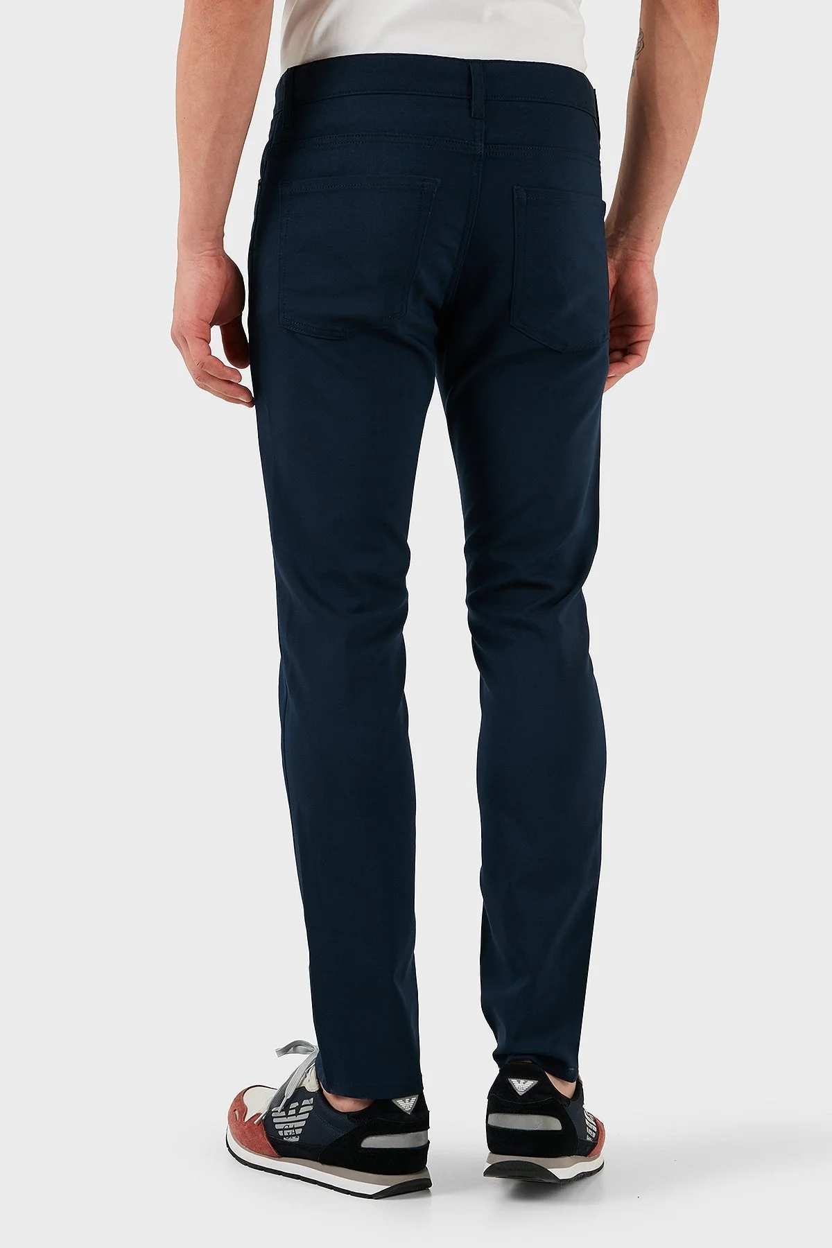 Boss Pamuklu Slim Fit Normal Bel Dar Paça Erkek Pantolon 50534905 404 LACİVERT - 2