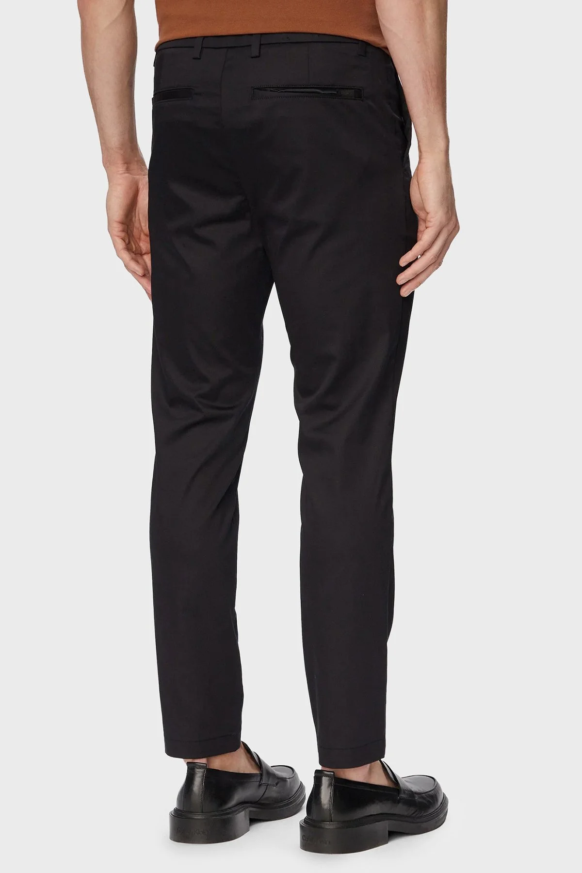 Boss Pamuklu Slim Fit Normal Bel Dar Paça Erkek Pantolon 50553841 001 SİYAH - 3