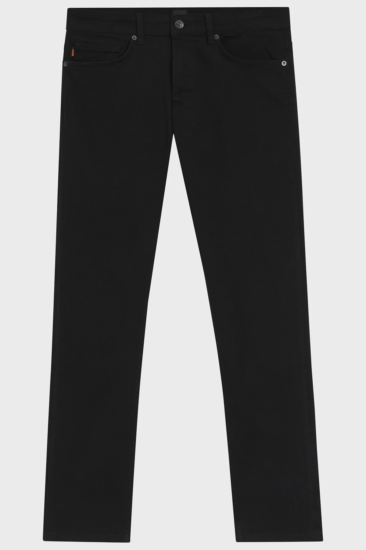 Boss Pamuklu Slim Fit Normal Bel Dar Paça Jeans Erkek Kot Pantolon 50521261 003 SİYAH - 5