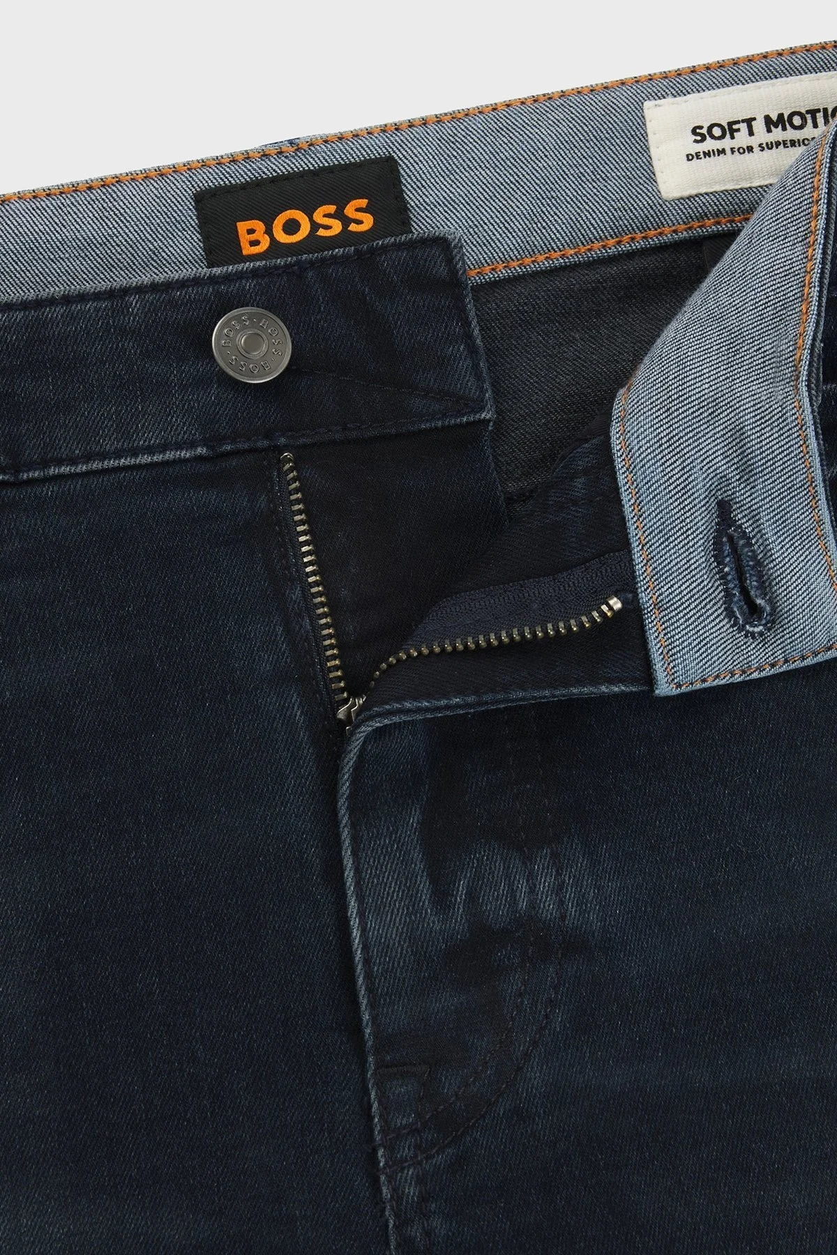 Boss Pamuklu Slim Fit Normal Bel Dar Paça Jeans Erkek Kot Pantolon 50534556 402 LACİVERT - 5