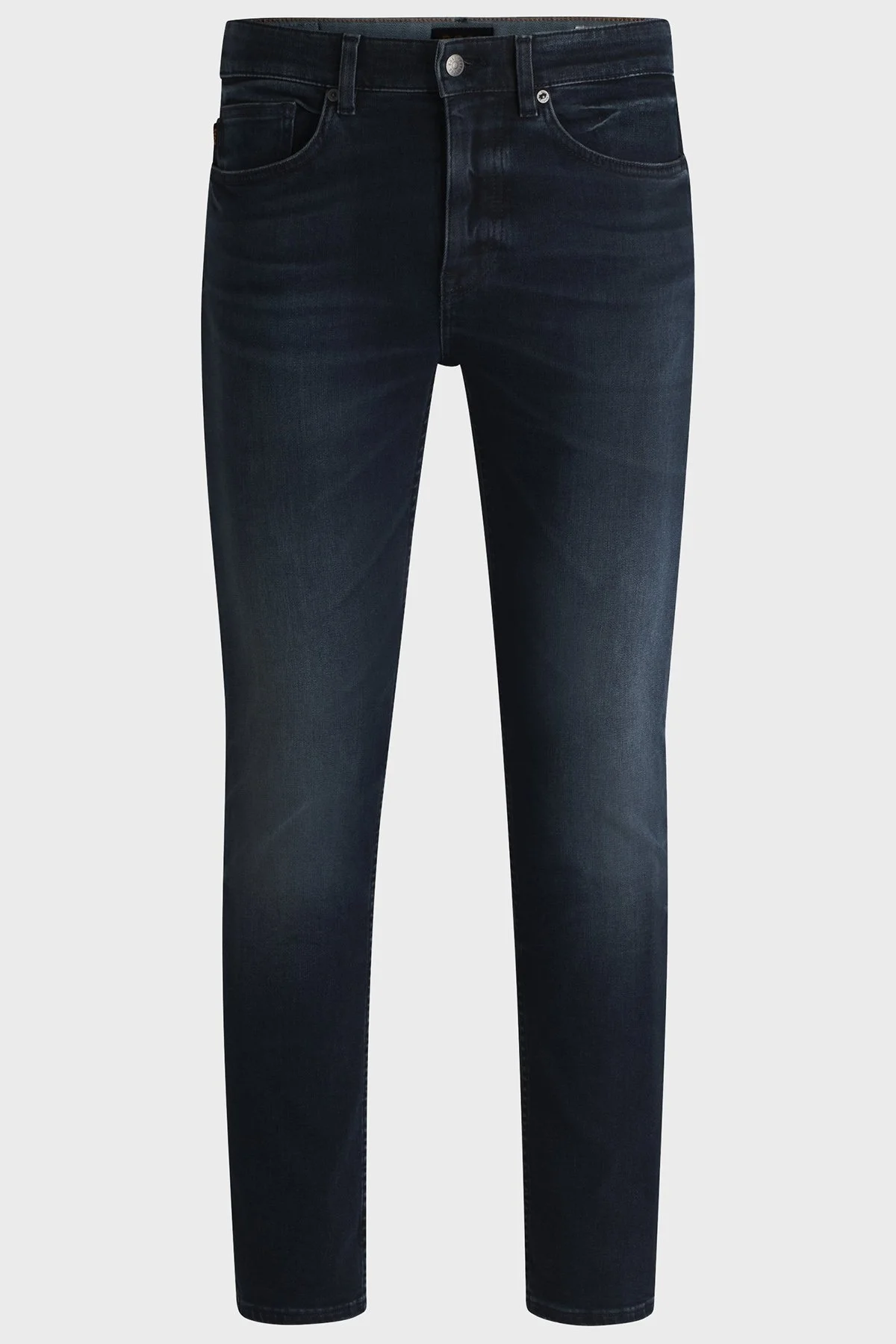 Boss Pamuklu Slim Fit Normal Bel Dar Paça Jeans Erkek Kot Pantolon 50534556 402 LACİVERT - 6
