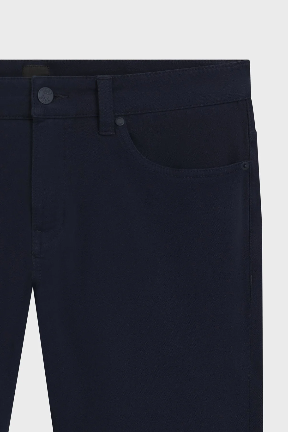 Boss Pamuklu Slim Fit Normal Bel Daralan Paça Gabardin Erkek Pantolon 50543883 404 LACİVERT - 5