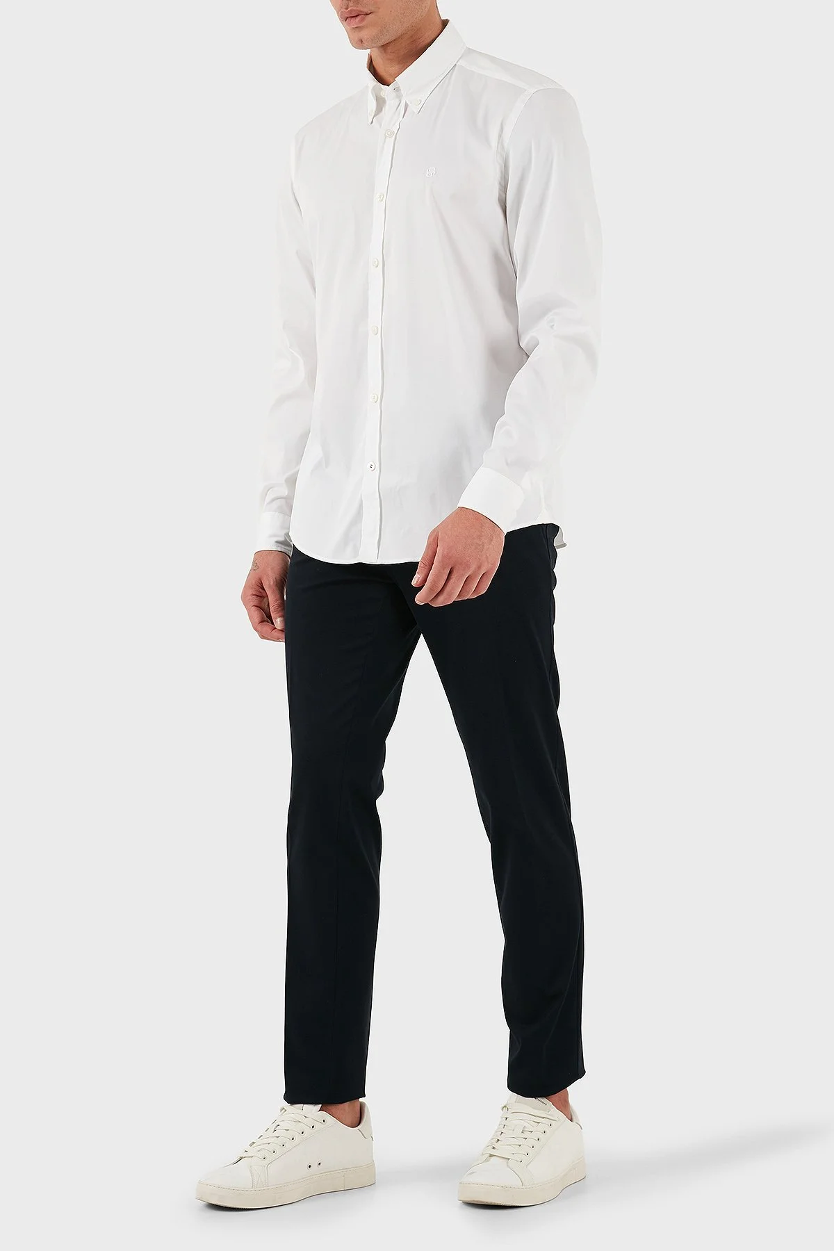 Boss Pamuklu Slim Fit Normal Bel Düz Paça Erkek Pantolon 50551674 404 LACİVERT - 2