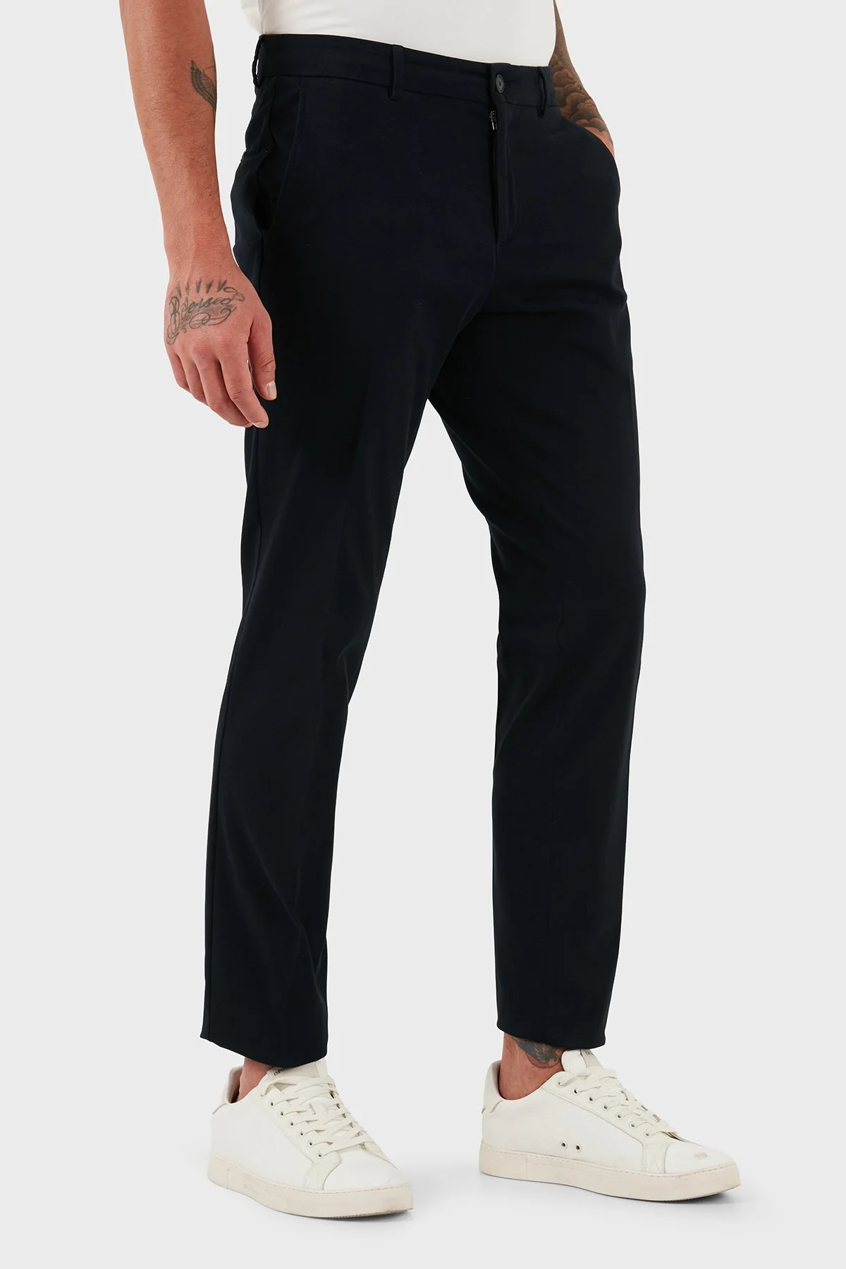 Boss Pamuklu Slim Fit Normal Bel Düz Paça Erkek Pantolon 50551674 404 LACİVERT - 5