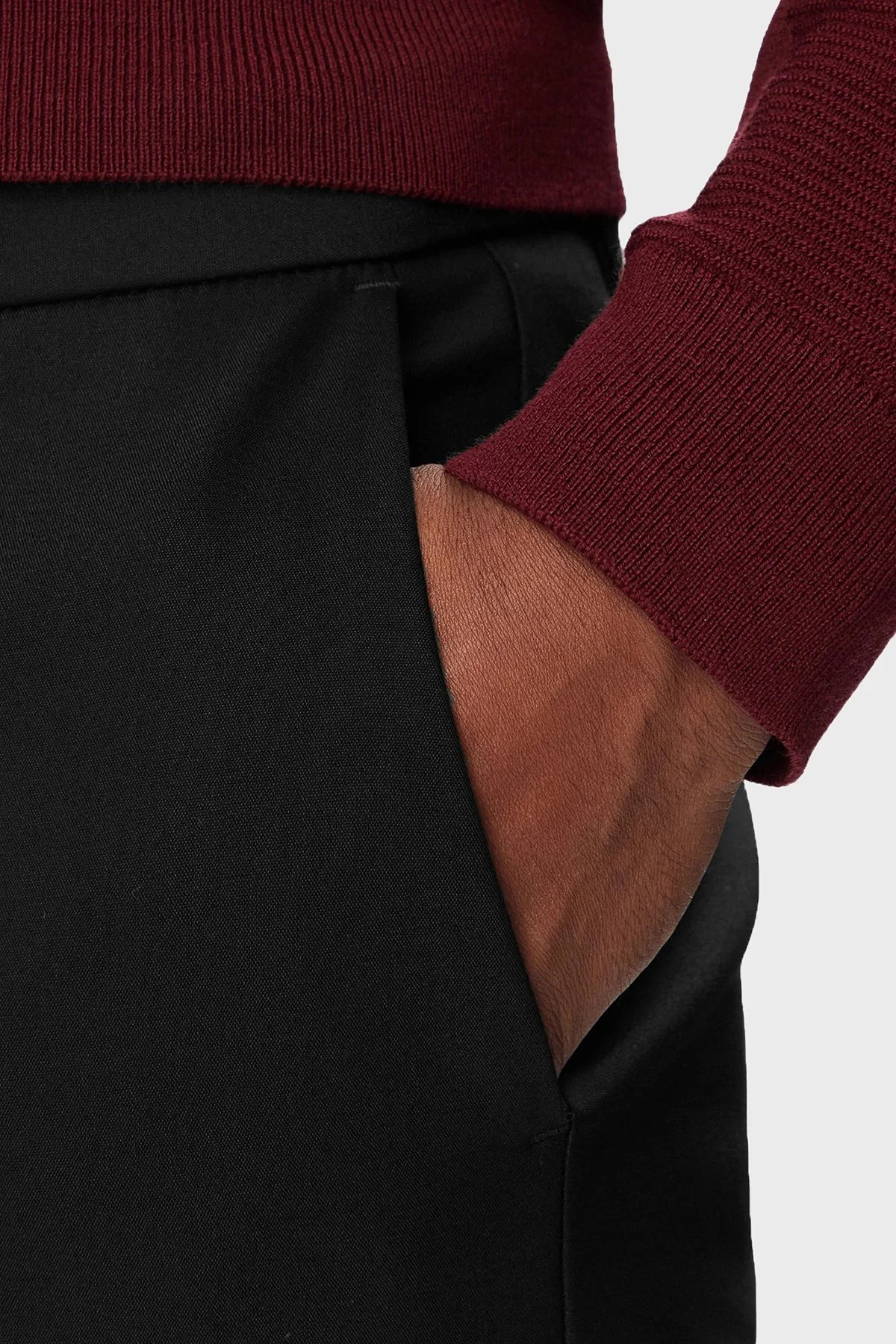 Boss Pamuklu Slim Fit Normal Bel Düz Paça Erkek Pantolon 50569813 001 Siyah - 4