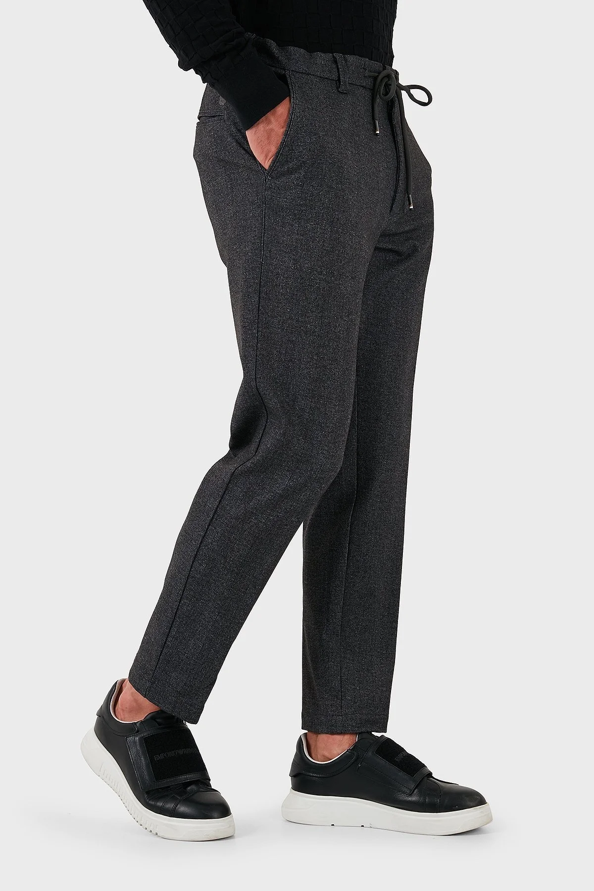 Boss Pamuklu Slim Fit Normal Bel Erkek Pantolon 50528392 022 GRİ - 2