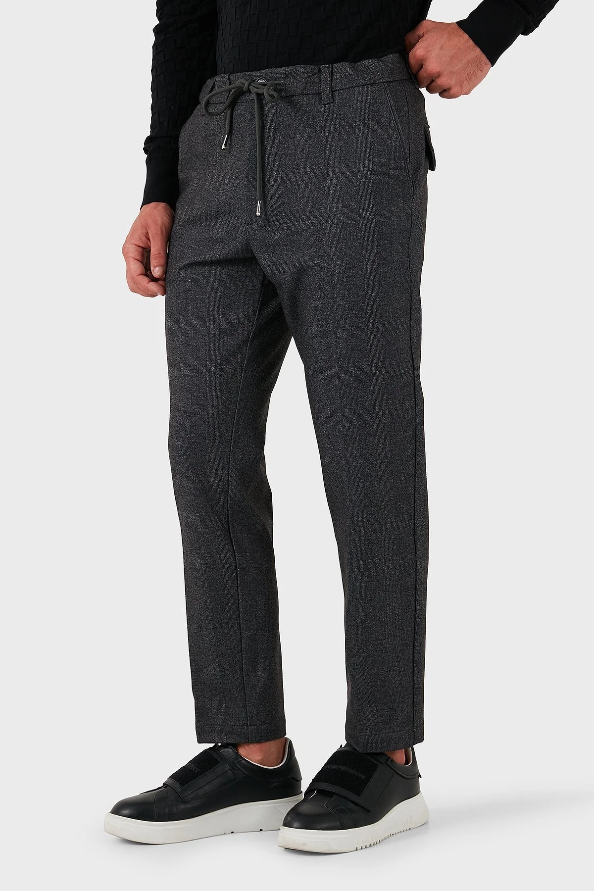 Boss Pamuklu Slim Fit Normal Bel Erkek Pantolon 50528392 022 GRİ - 3