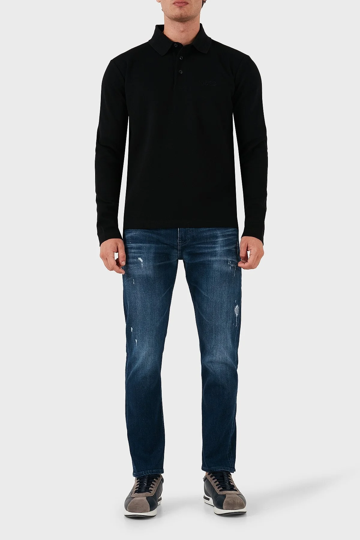 Boss Pamuklu Slim Fit Normal Bel Jeans Erkek Kot Pantolon 50526956 420 LACİVERT - 4