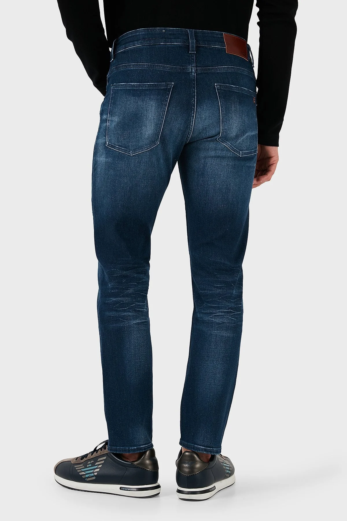 Boss Pamuklu Slim Fit Normal Bel Jeans Erkek Kot Pantolon 50526956 420 LACİVERT - 6