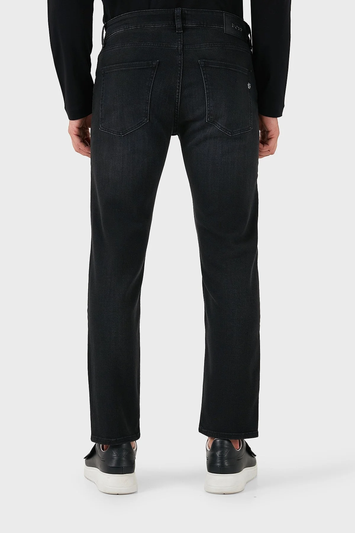 Boss Pamuklu Slim Fit Normal Bel Jeans Erkek Kot Pantolon 50527018 019 ANTRASİT - 12