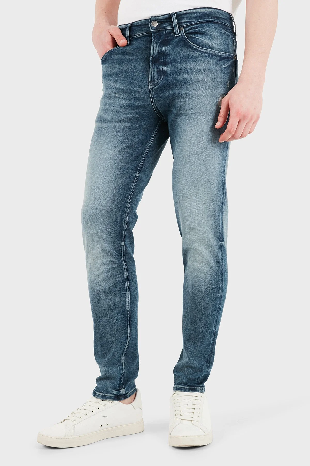 Boss Pamuklu Slim Fit Normal Bel Jeans Erkek Kot Pantolon 50559923 416 LACİVERT - 5
