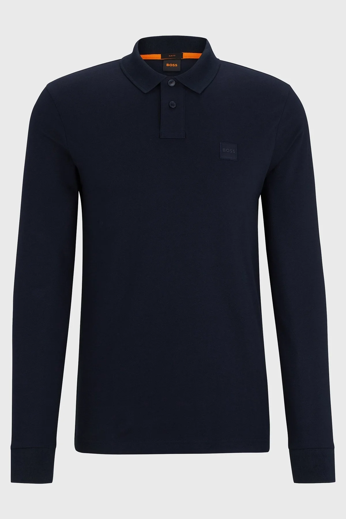 Boss Pamuklu Slim Fit Polo Yaka Erkek Sweat 50507704 404 LACİVERT - 5