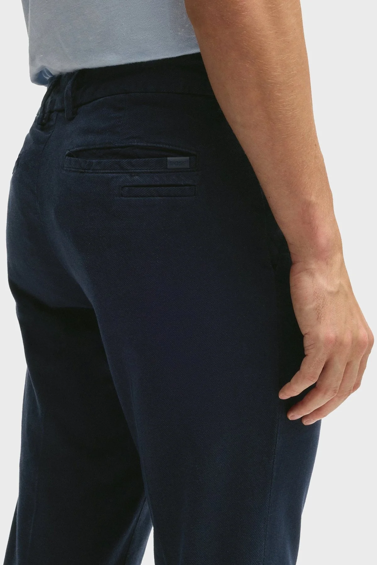 Boss Pamuklu Slim Fit Streç Erkek Pantolon 50521257 404 LACİVERT - 12