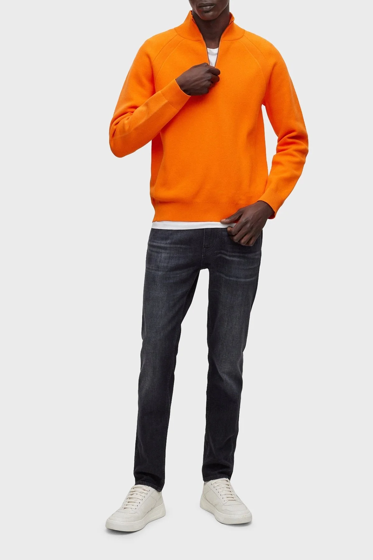 Boss Pamuklu Süper Yumuşak Normal Bel Slim Fit Jeans Erkek Kot Pantolon 50490099 031 SİYAH - 1