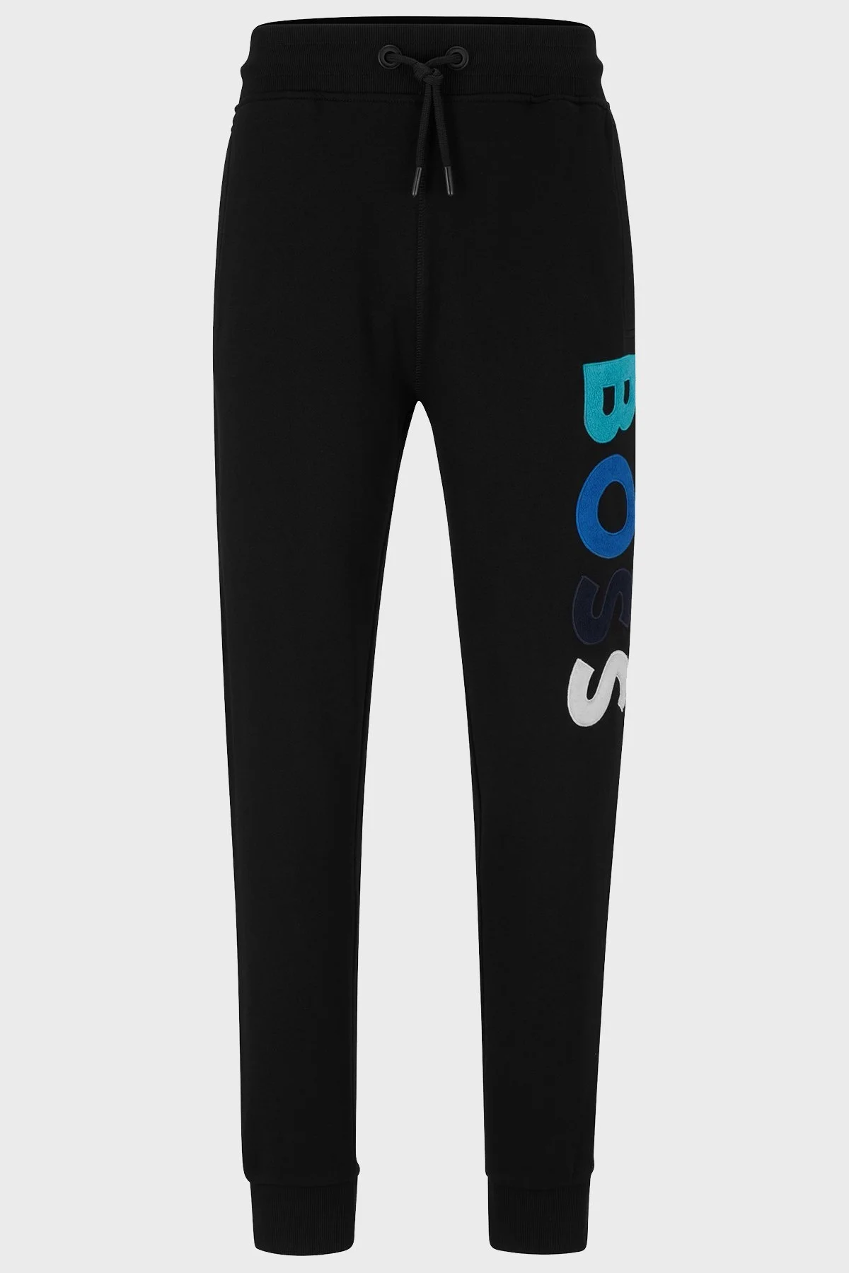 Boss Polar Logolu Pamuklu Regular Fit Cepli Jogger Erkek Pantolon 50477040 001 SİYAH - 6