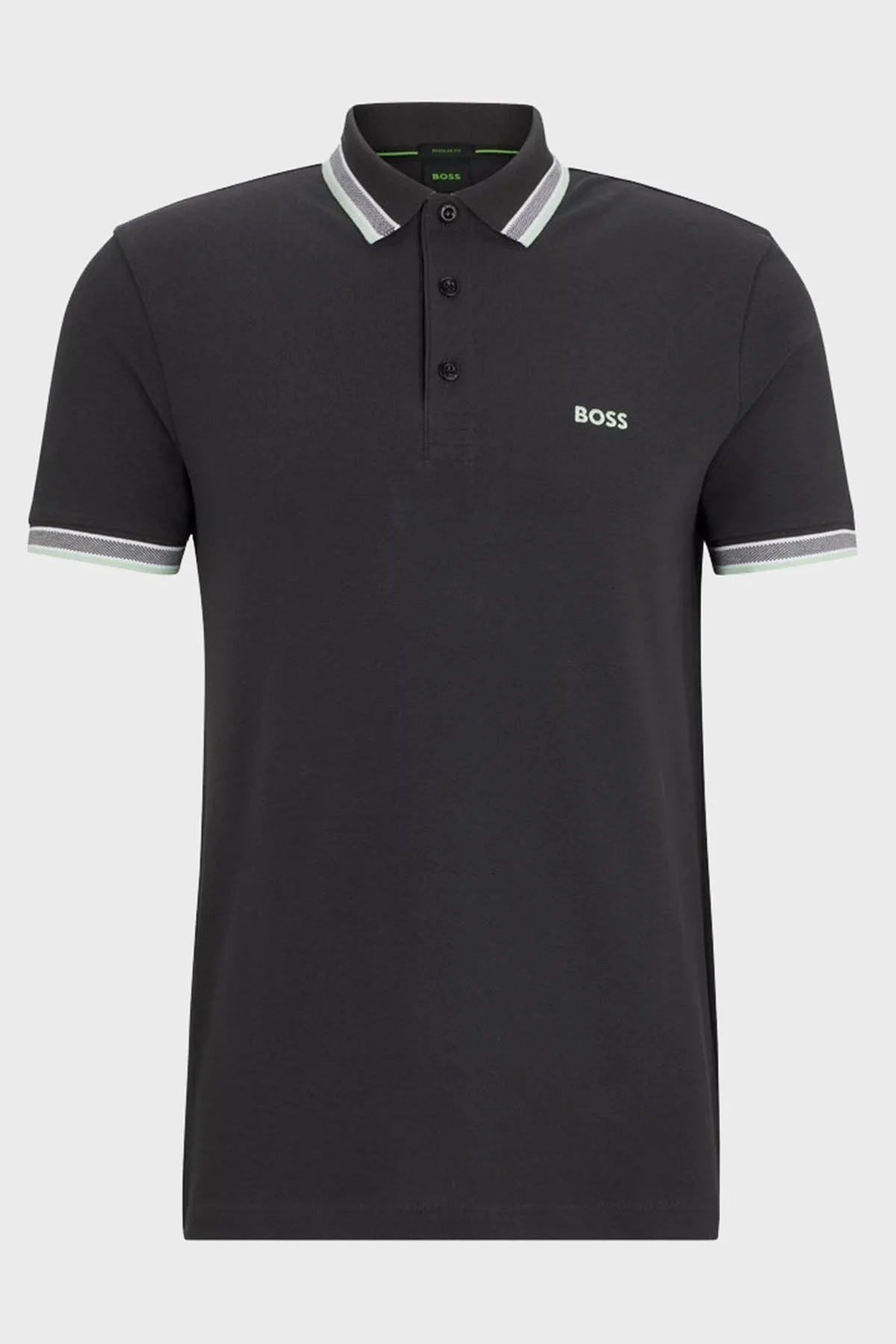 Boss Pamuklu Regular Fit Düğmeli Erkek Polo Yaka T Shirt 50469055 016 ANTRASİT - 8