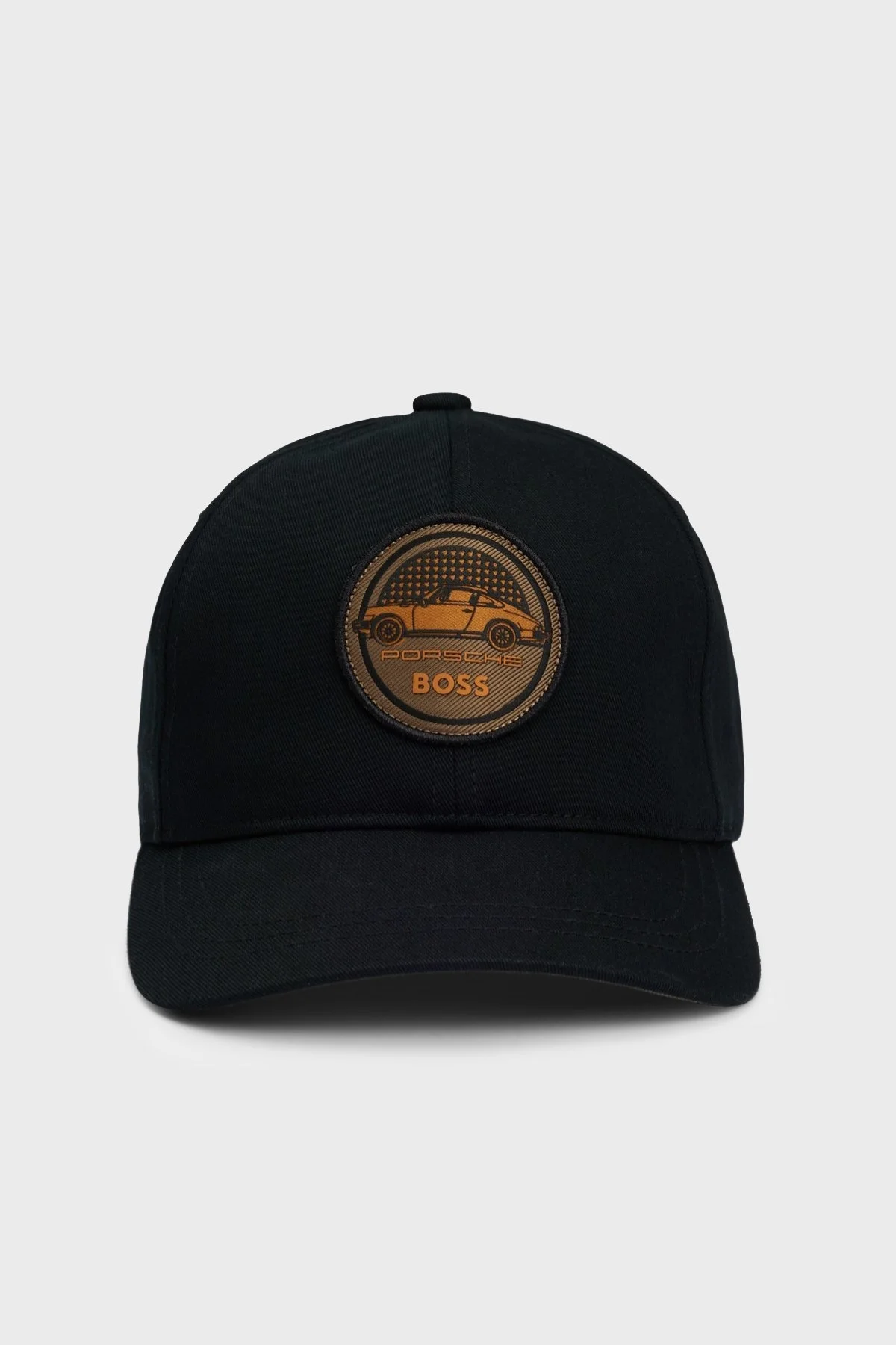 Boss Porsche Logolu Pamuklu Erkek Şapka 50498138 001 SİYAH - 3