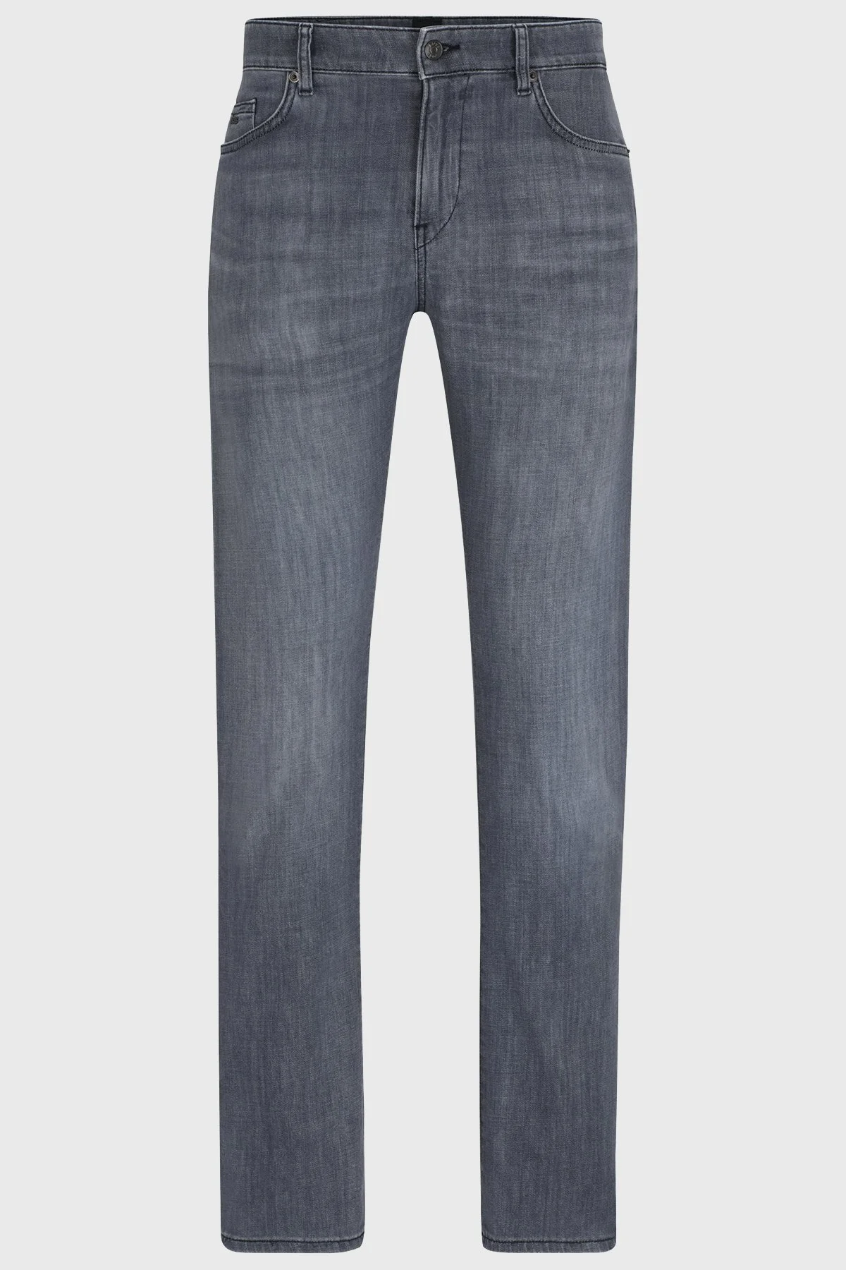 Boss Rahat Streç Pamuklu Slim Fit Jeans Erkek Kot Pantolon 50513619 040 GRİ - 5