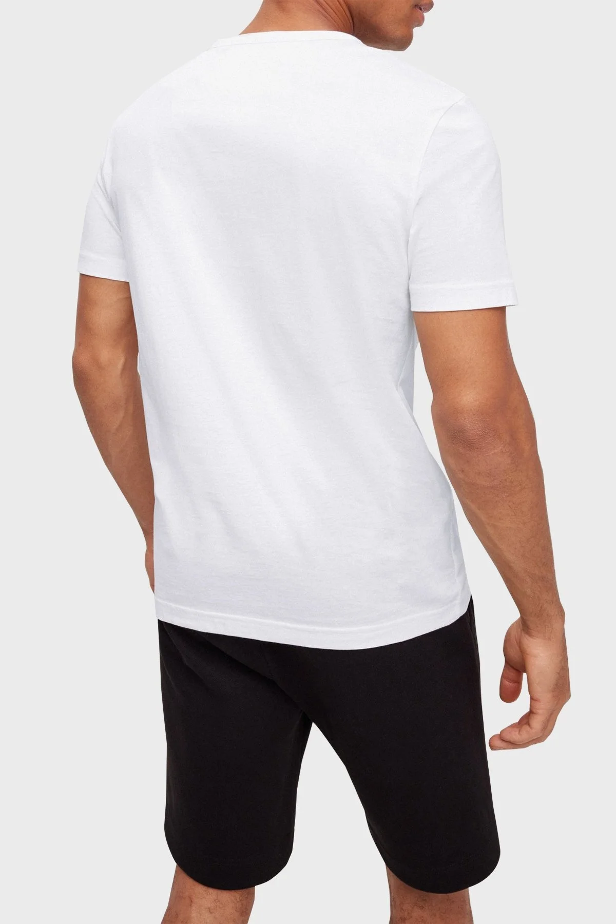 Boss Regular Fit Bisiklet Yaka % 100 Pamuk Erkek T Shirt S 50469045 100 BEYAZ - 3