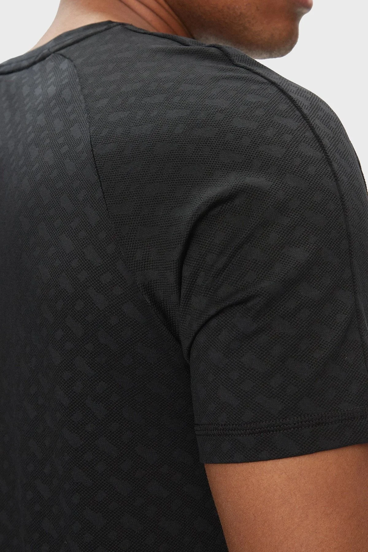 Boss Regular Fit Bisiklet Yaka Erkek T Shirt 50514956 001 SİYAH - 5