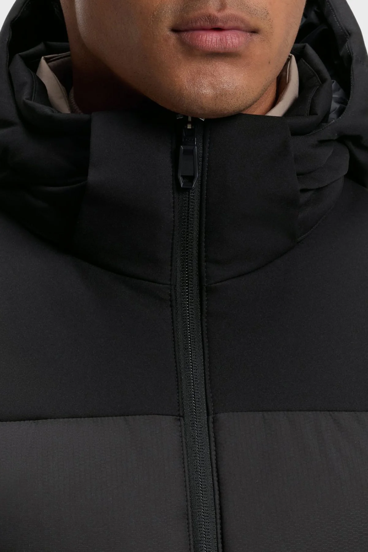 Boss Regular Fit Cep Detaylı Kapitoneli Şişme Erkek Mont 50548693 001 Siyah - 4