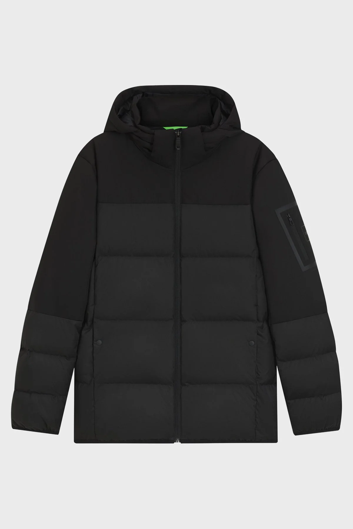 Boss Regular Fit Cep Detaylı Kapitoneli Şişme Erkek Mont 50548693 001 Siyah - 6