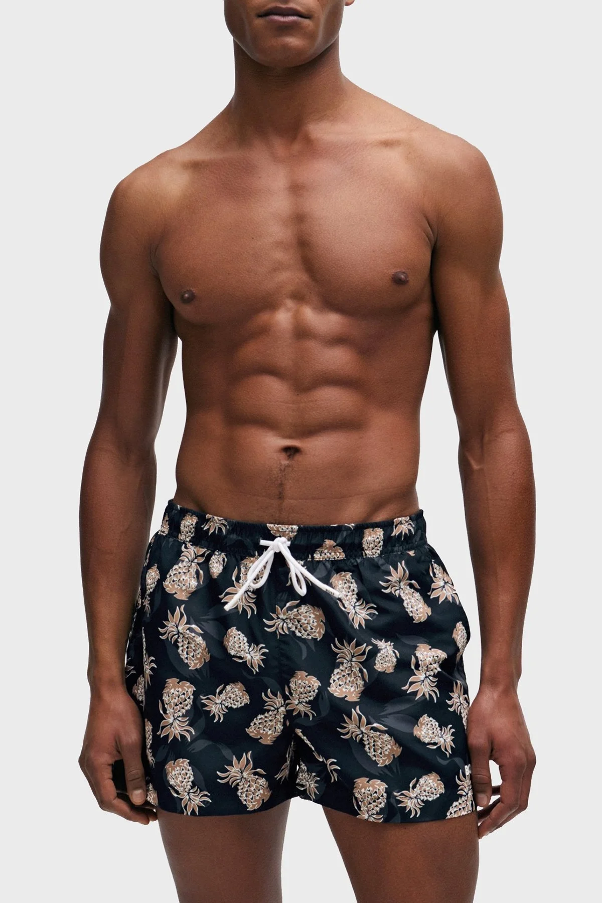 Boss Regular Fit Cepli Erkek Mayo Short 50515718 002 SİYAH - 5