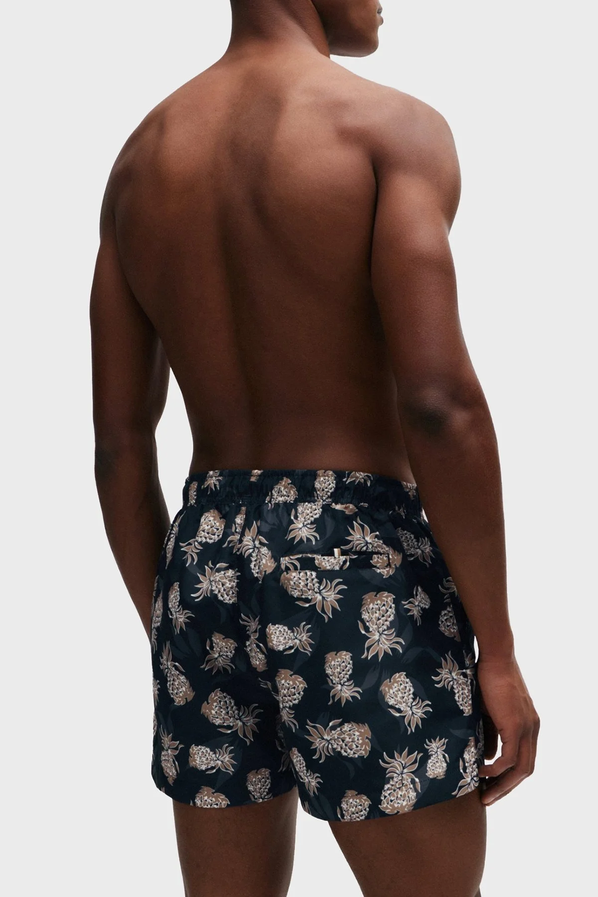 Boss Regular Fit Cepli Erkek Mayo Short 50515718 002 SİYAH - 7