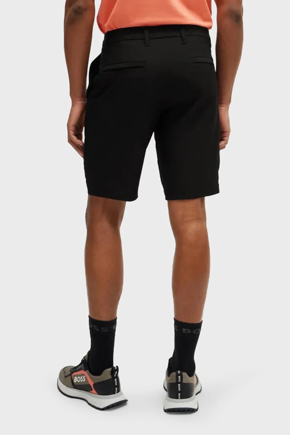 Boss Regular Fit Cepli Erkek Short 50511436 001 SİYAH - 4