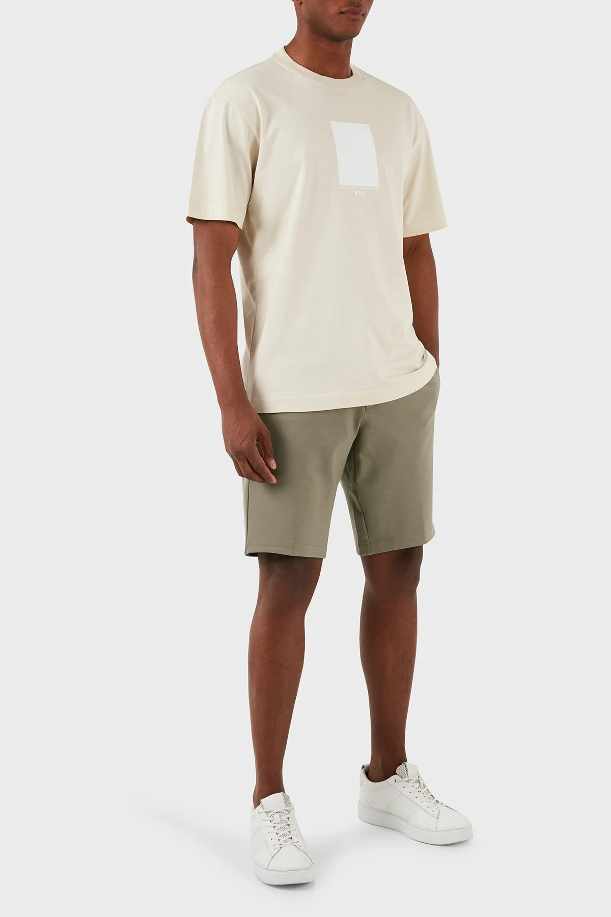 Boss Regular Fit Cepli Erkek Short 50511436 334 HAKİ - 7