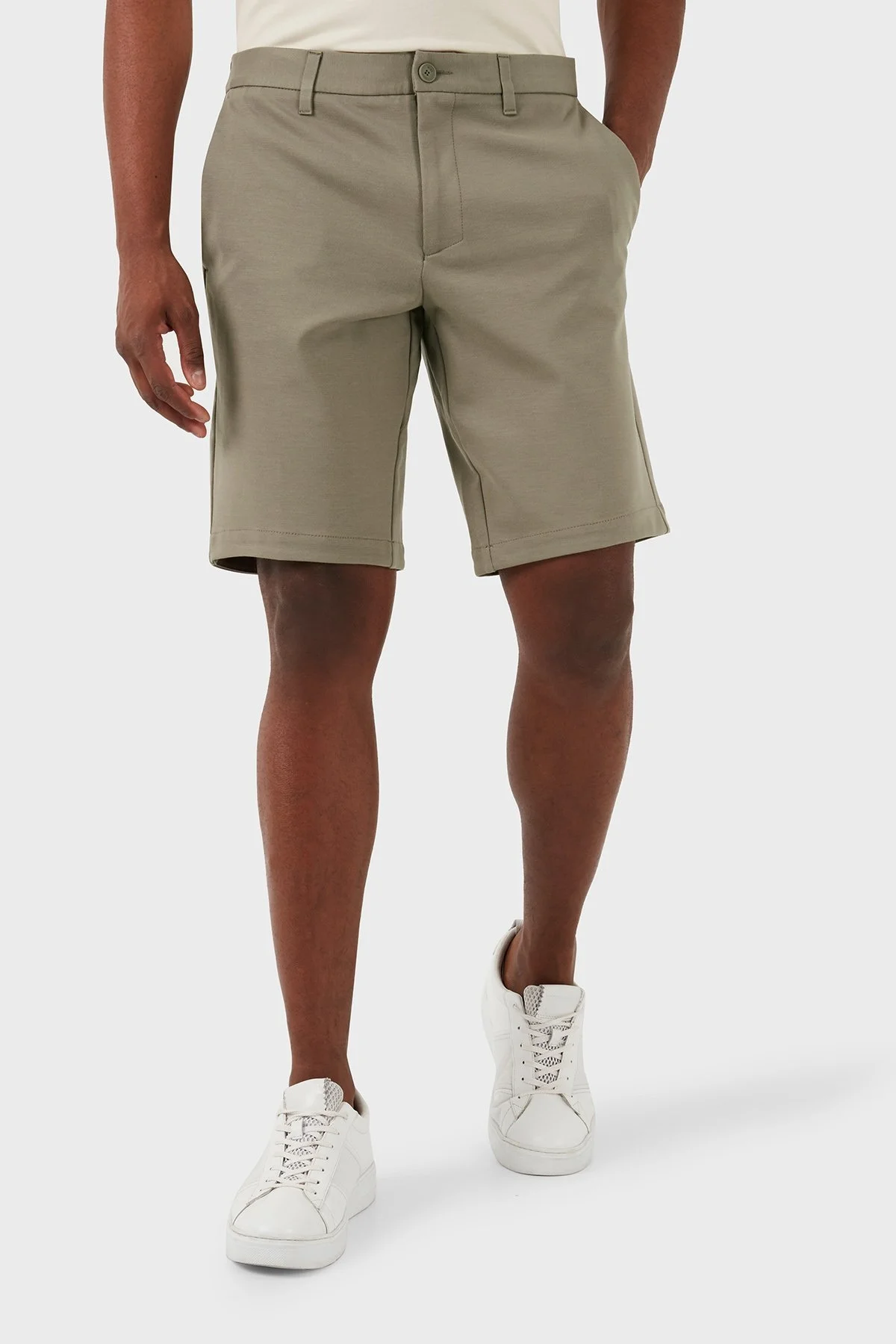 Boss Regular Fit Cepli Erkek Short 50511436 334 HAKİ - 9